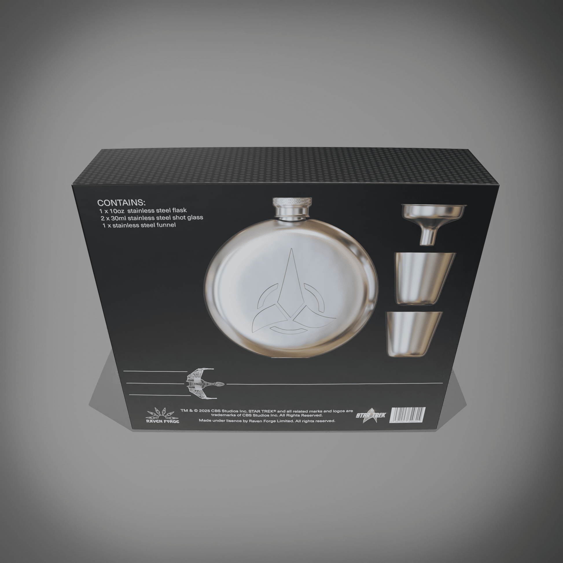 Star Trek™ Klingon Hipflask - Longshot Tactical