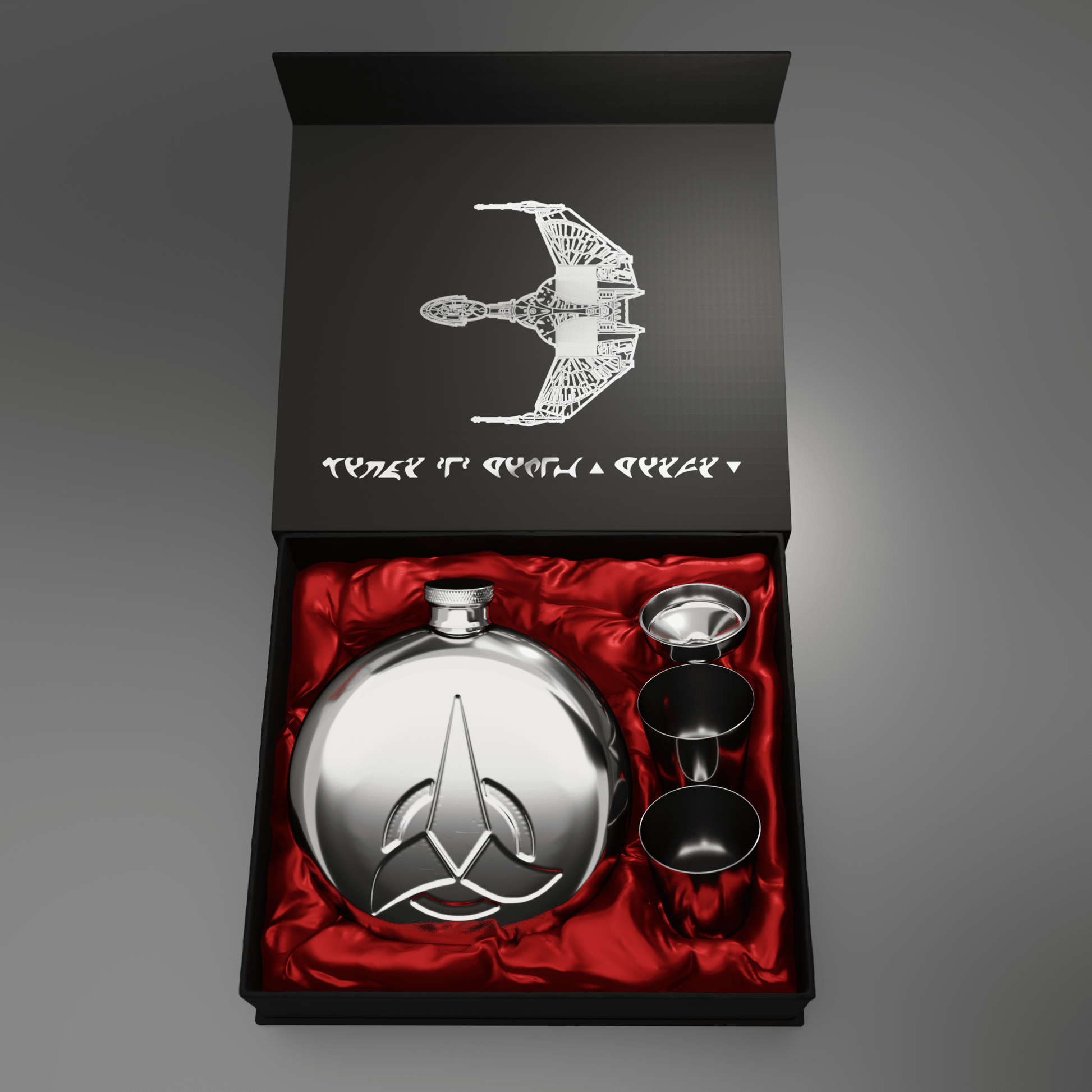 Star Trek™ Klingon Hipflask - Longshot Tactical