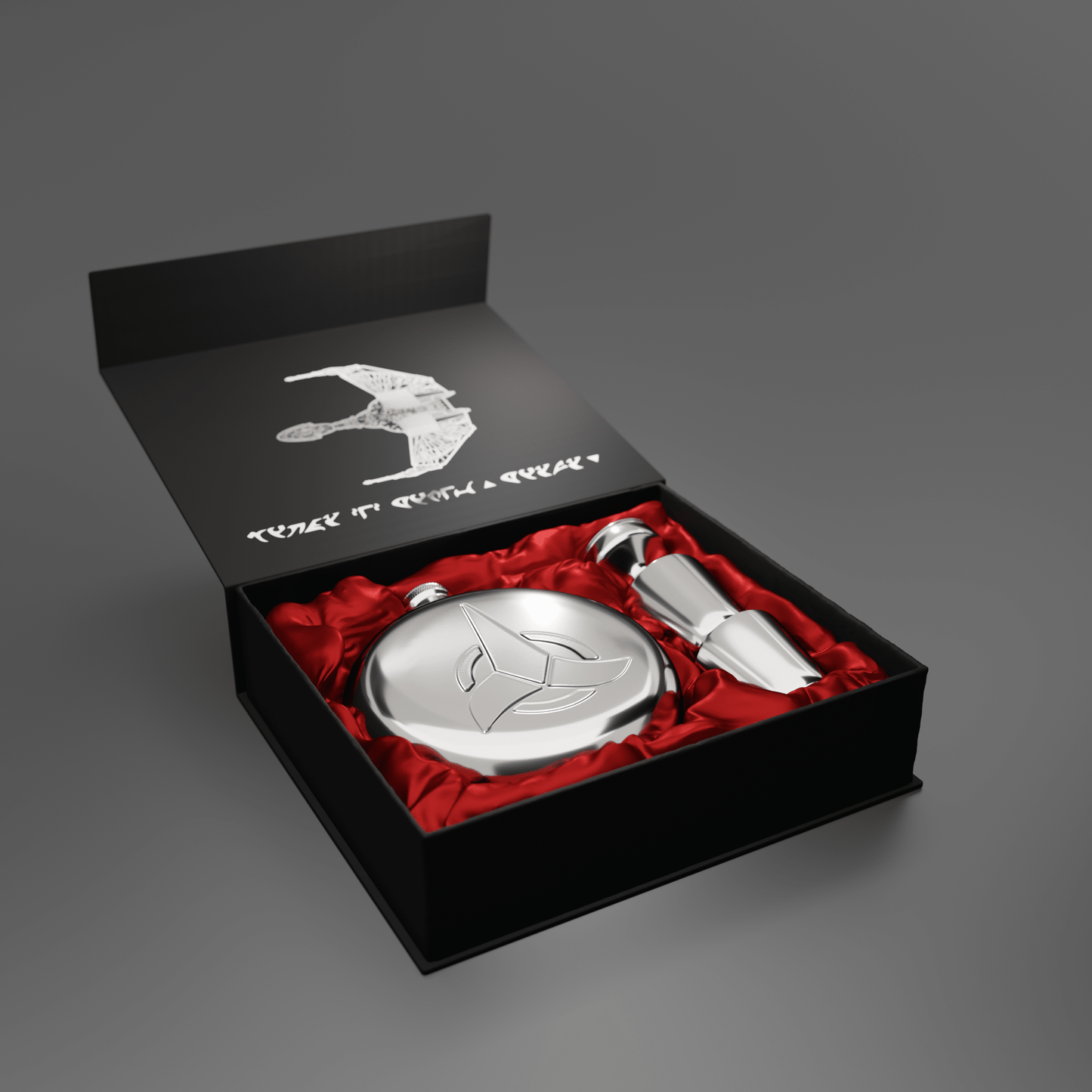 Star Trek™ Klingon Hipflask - Longshot Tactical