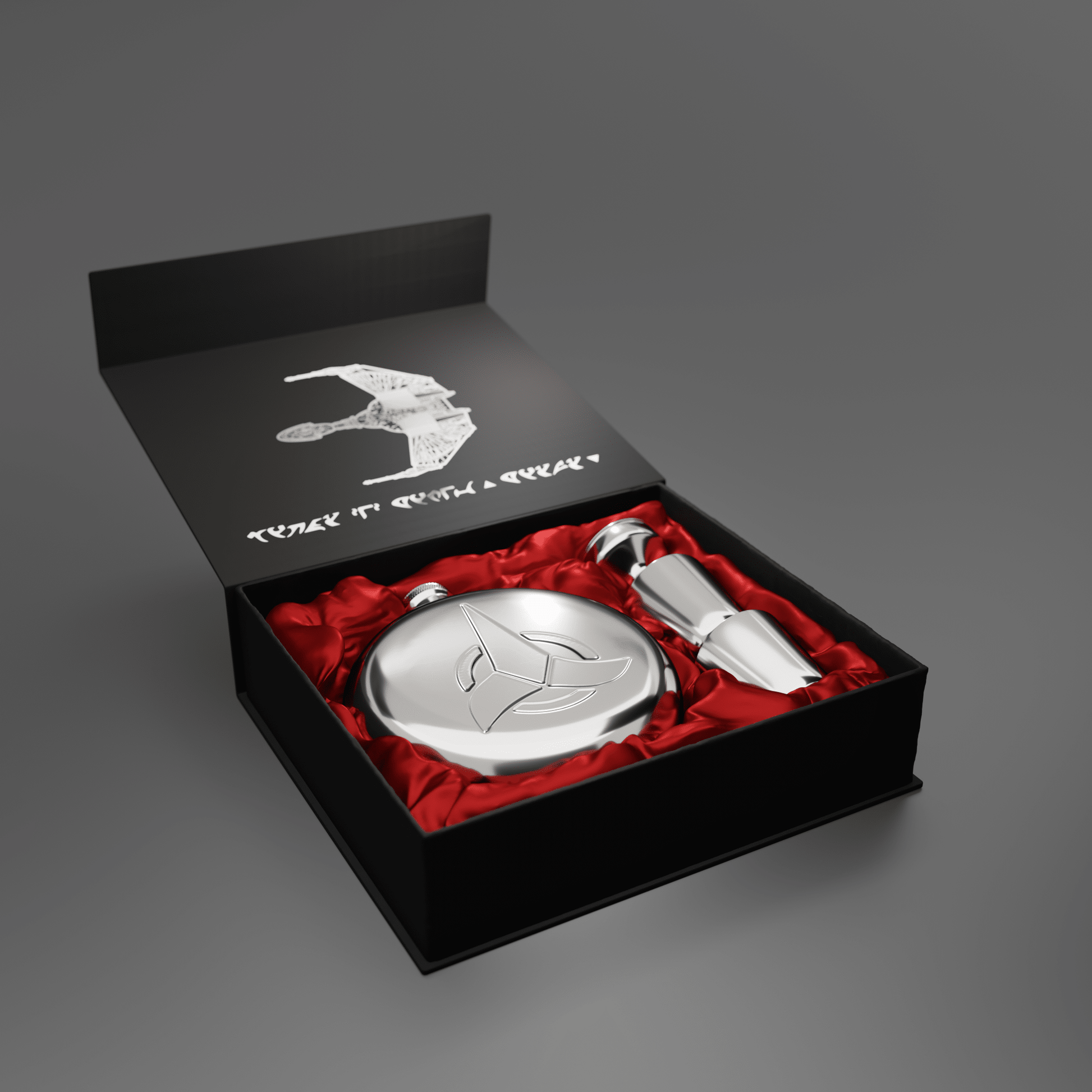 Star Trek™ Klingon Hipflask - Longshot Tactical