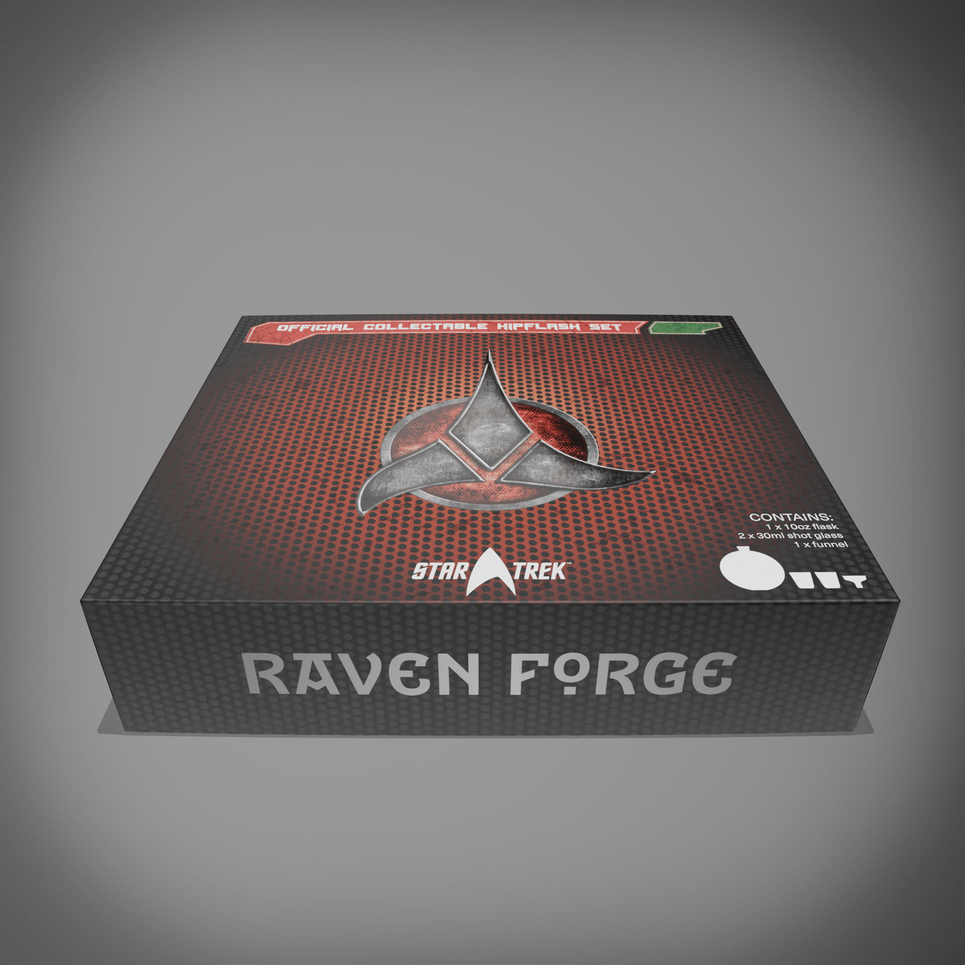 Star Trek™ Klingon Hipflask - Longshot Tactical