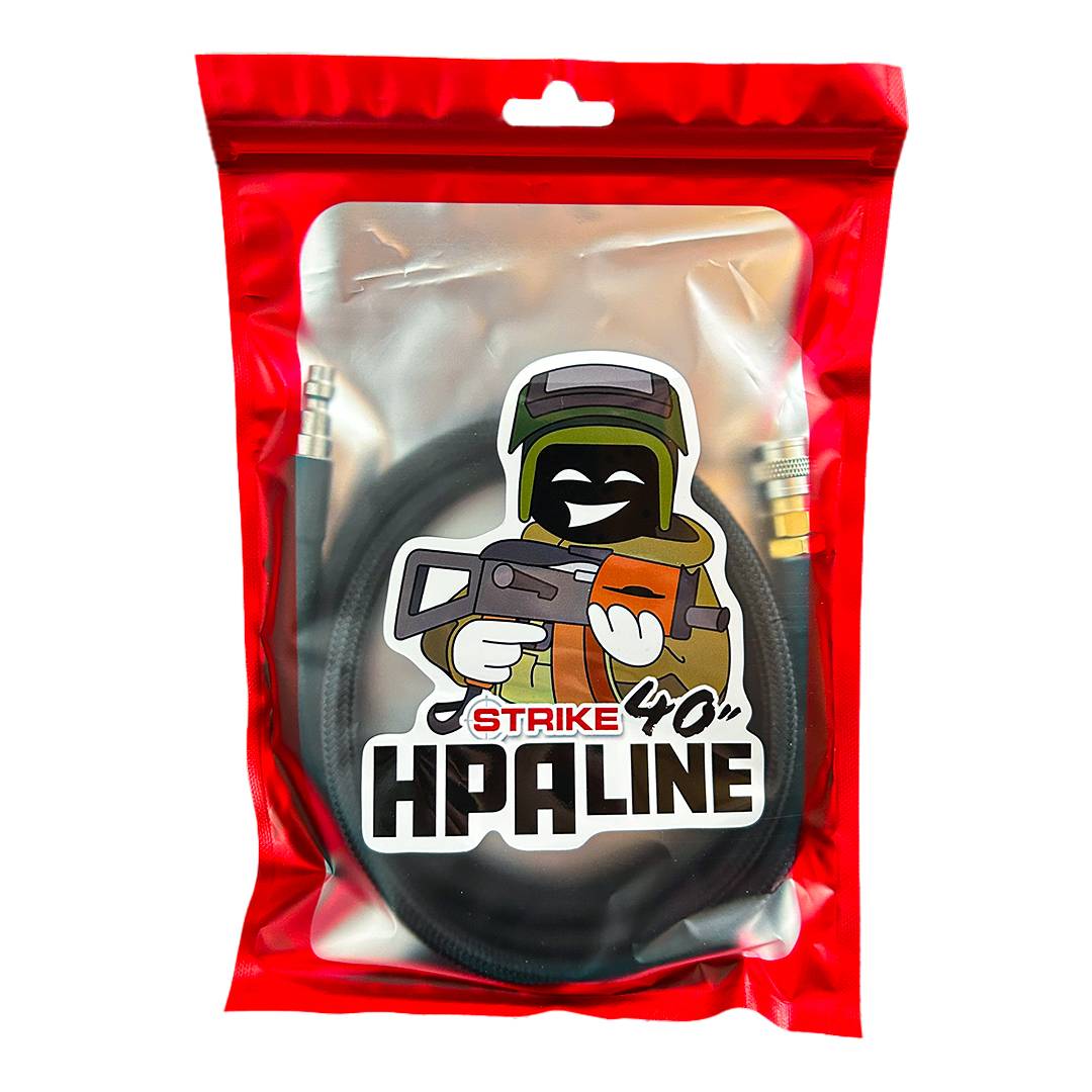 Strike 40" Flexy HPA Line - Black - Longshot Tactical