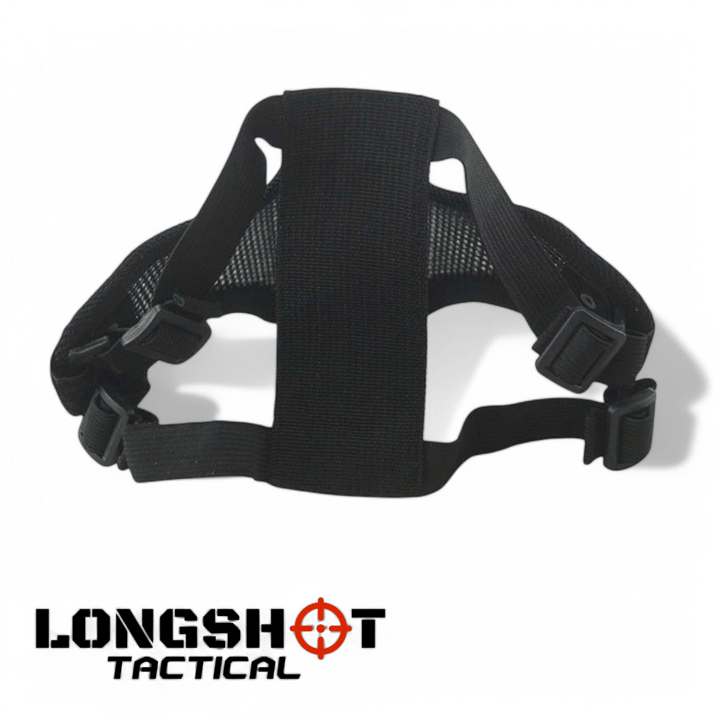 Tactical Airsoft Face Mask – Black - Longshot Tactical