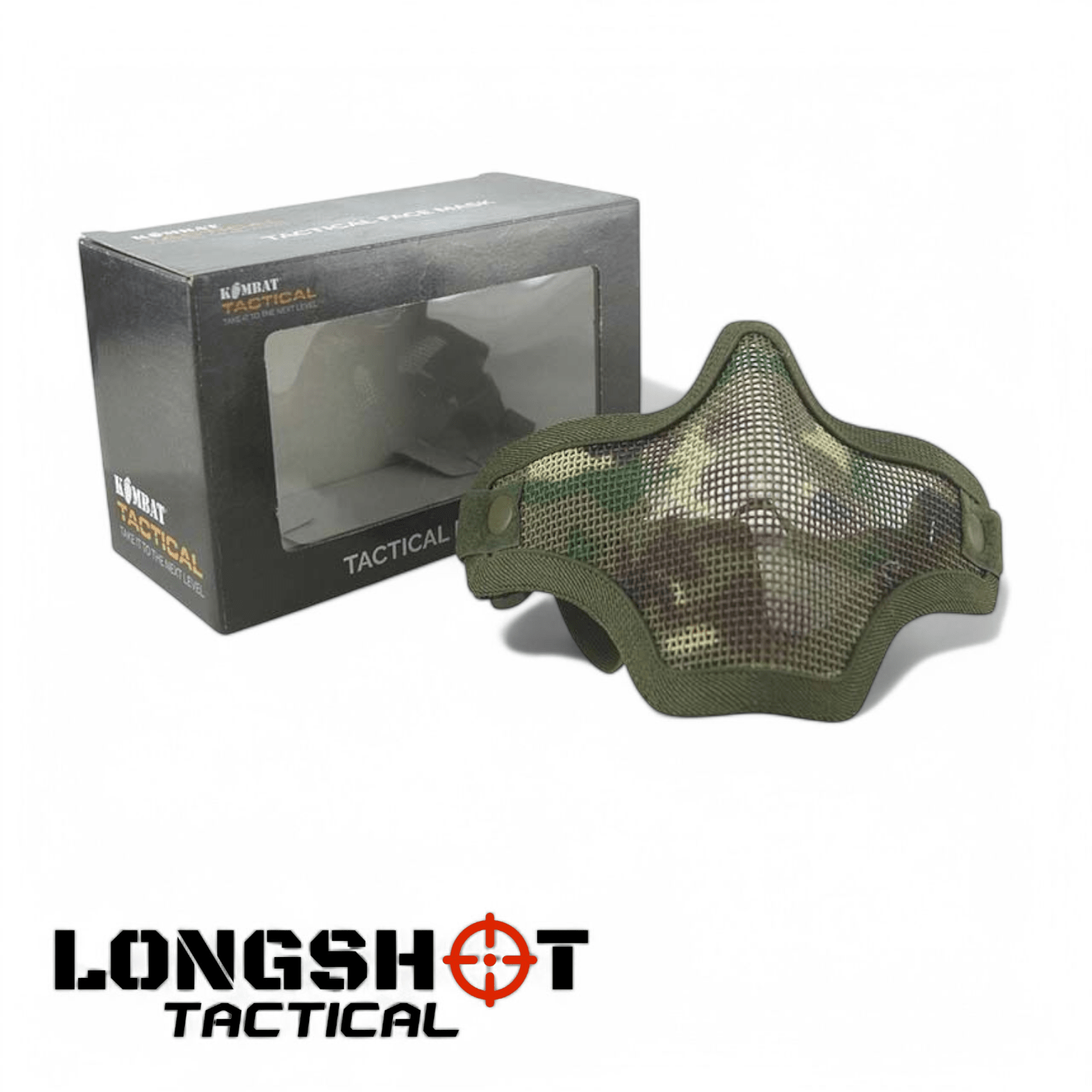 Tactical Airsoft Face Mask – BTP Camo - Longshot Tactical