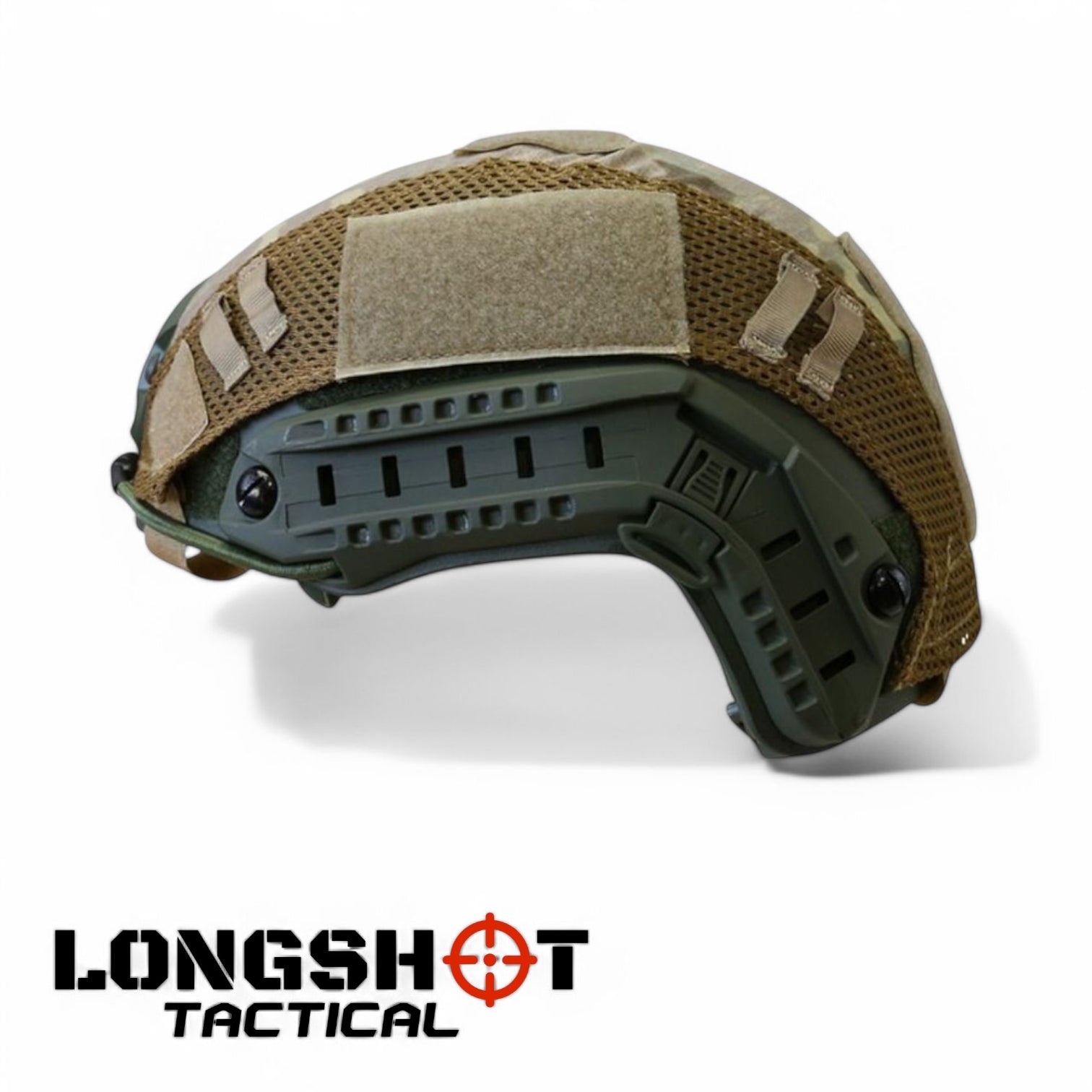 Tactical Airsoft Fast Helmet Cover – BTP Camo - Longshot Tactical