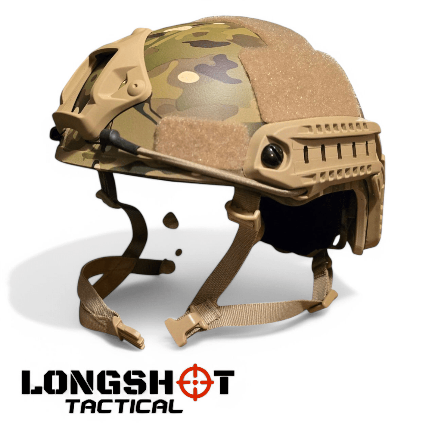 Tactical Airsoft Fast Helmet Replica BTP Camo Military Army Style - Longshot Tactical
