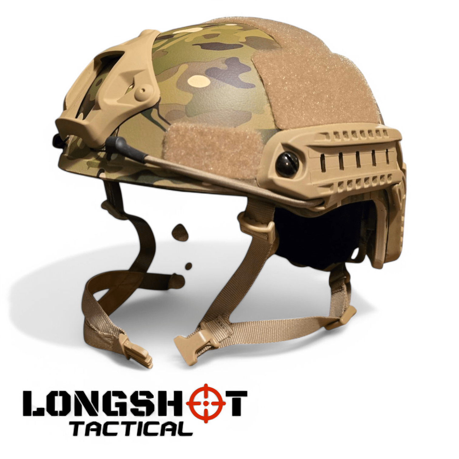 Tactical Airsoft Fast Helmet Replica BTP Camo Military Army Style - Longshot Tactical