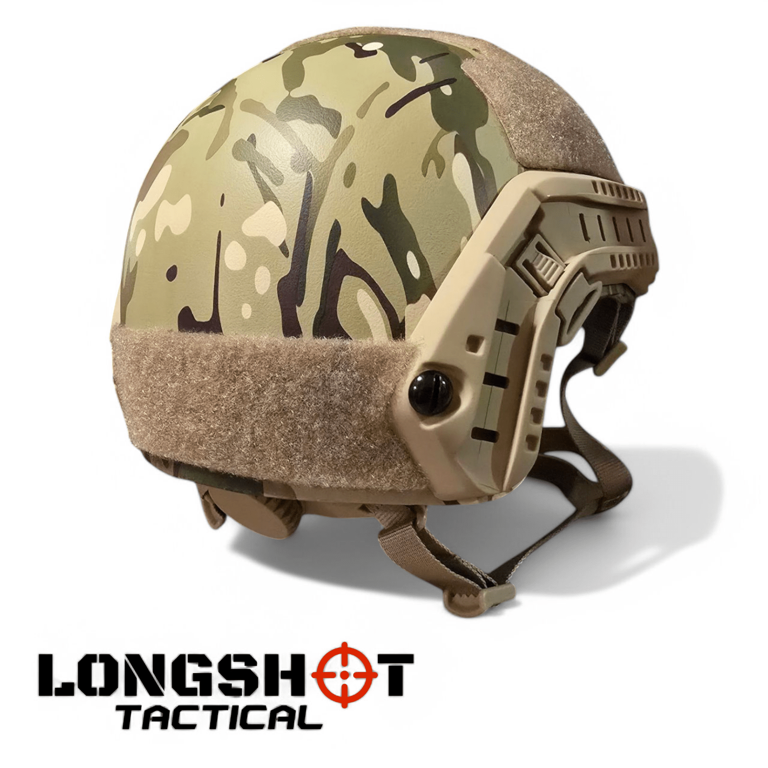Tactical Airsoft Fast Helmet Replica BTP Camo Military Army Style - Longshot Tactical
