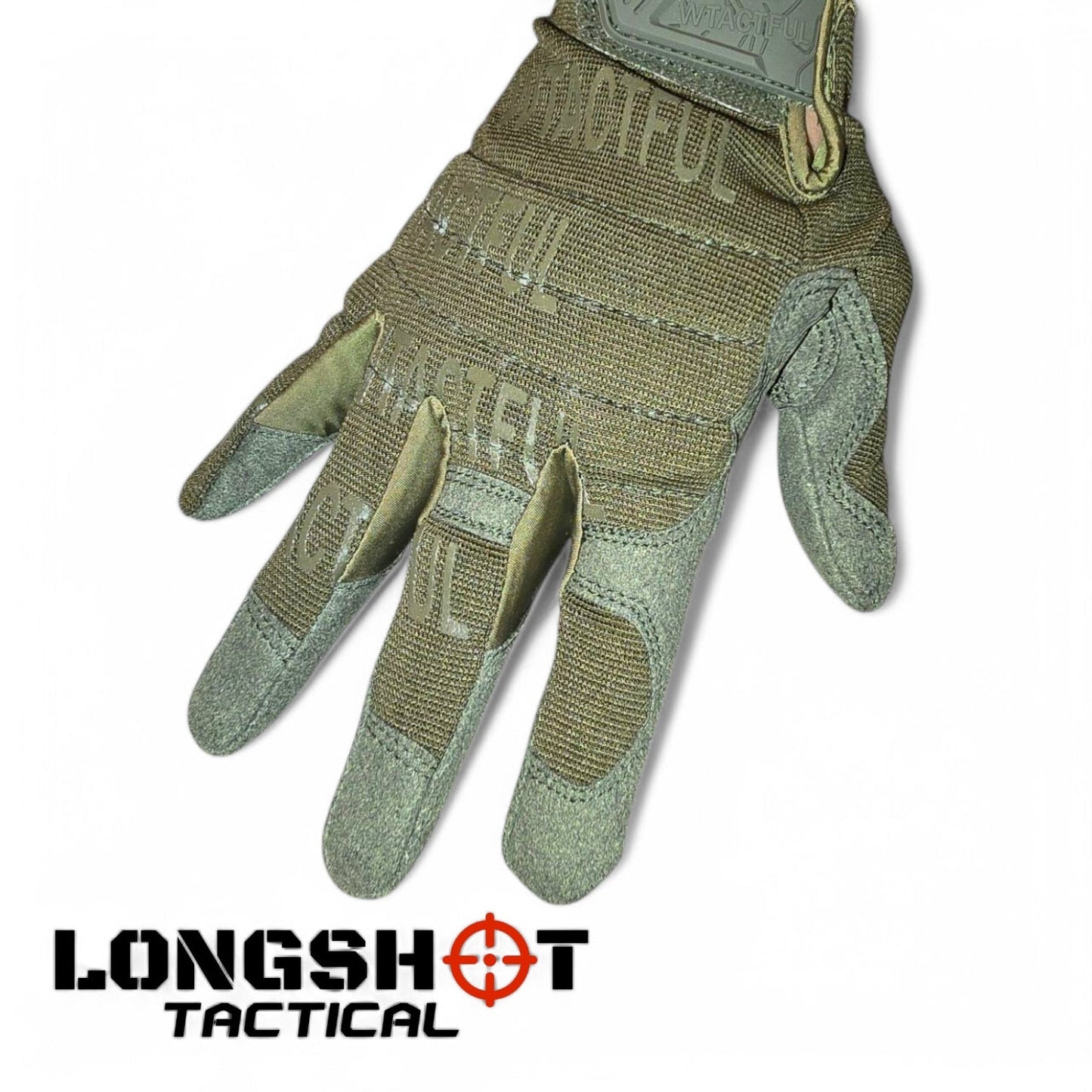 Tactical Airsoft Gloves - Olive Green | Longshot Tactical - Longshot Tactical