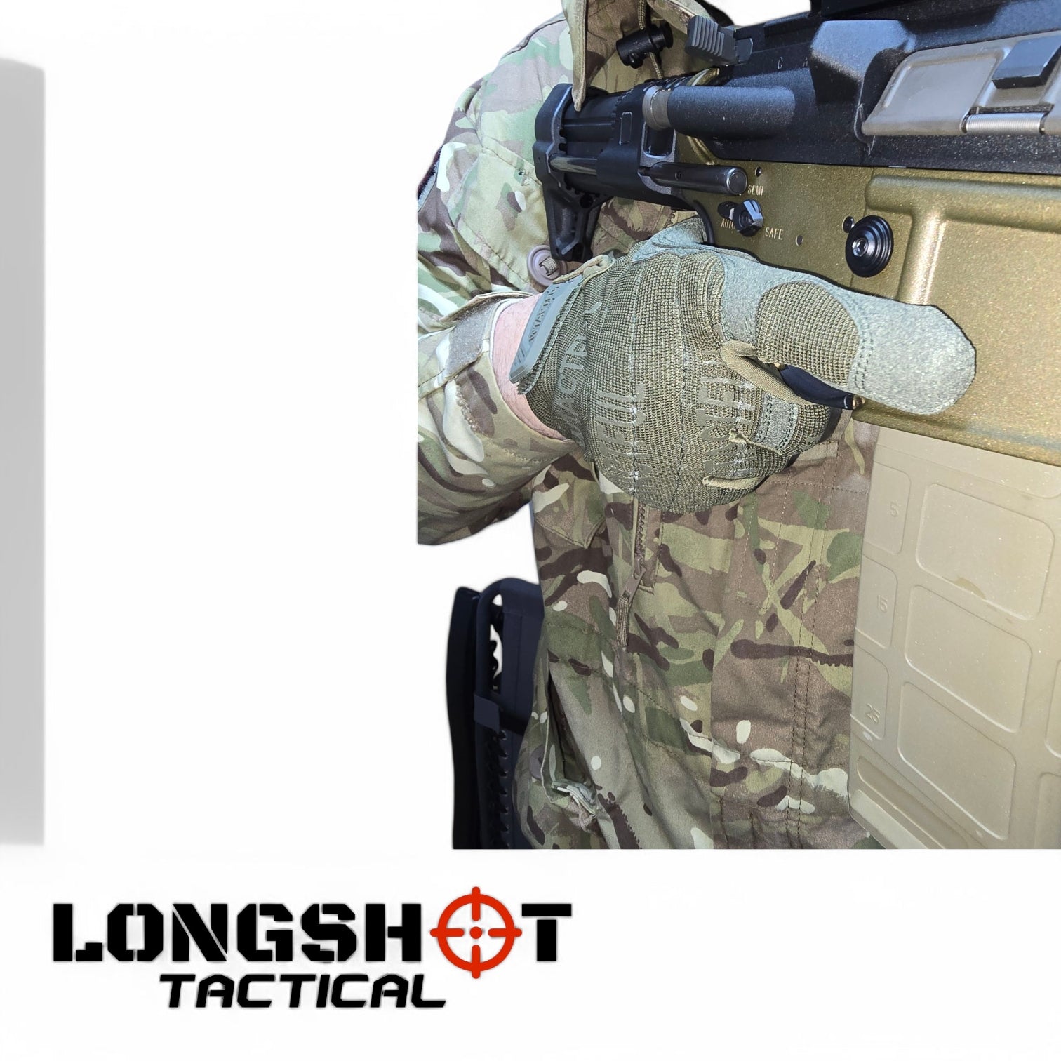 Tactical Airsoft Gloves - Olive Green | Longshot Tactical - Longshot Tactical