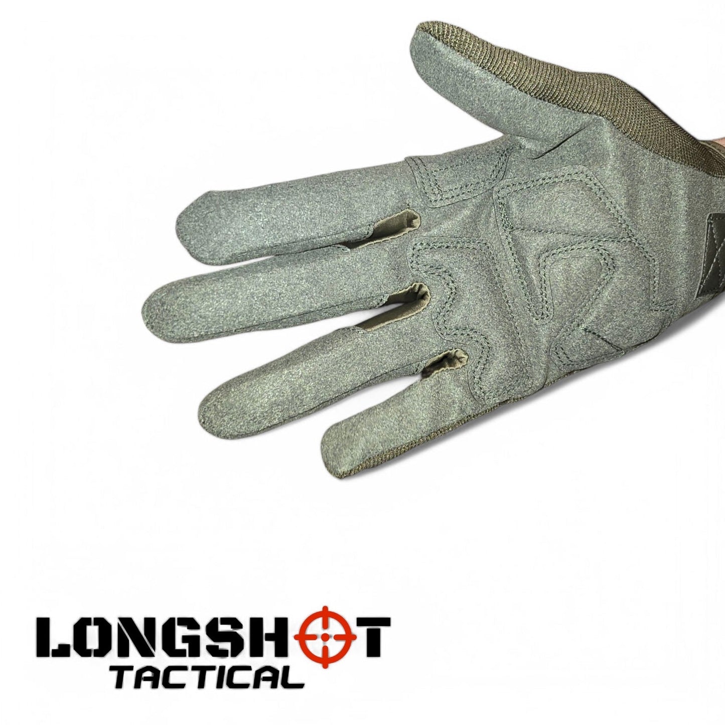 Tactical Airsoft Gloves - Olive Green | Longshot Tactical - Longshot Tactical