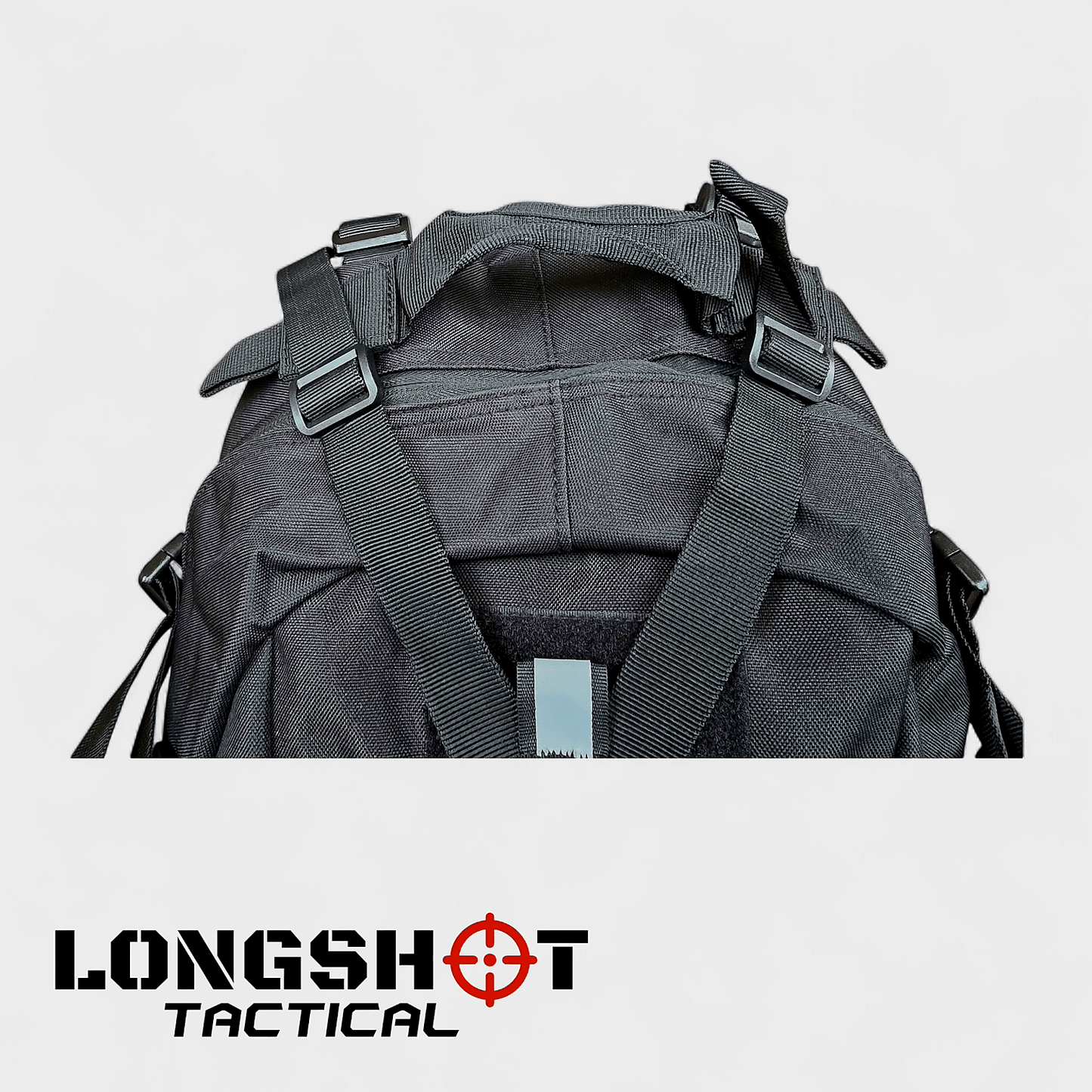 Tactical Backpack Day Pack - Black - Longshot Tactical