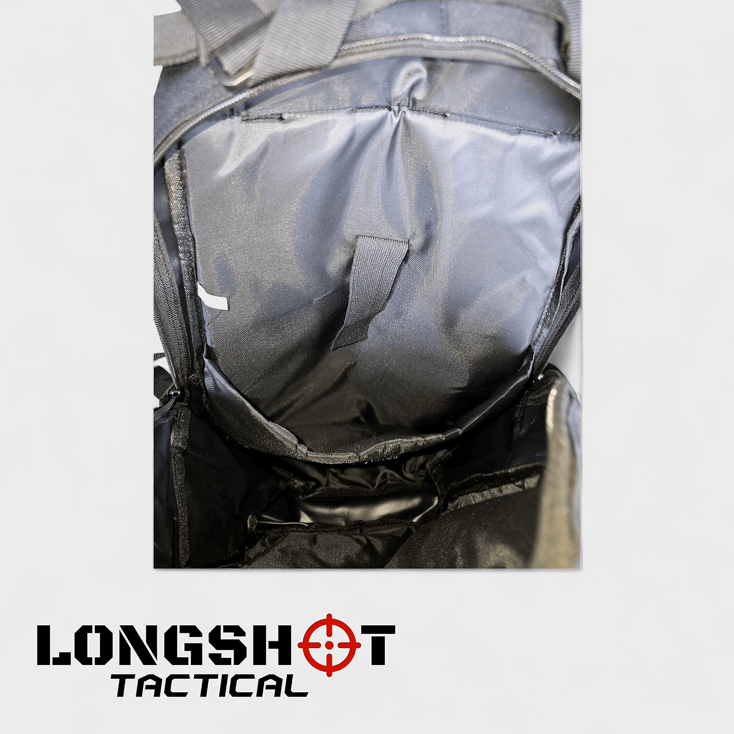 Tactical Backpack Day Pack - Black - Longshot Tactical