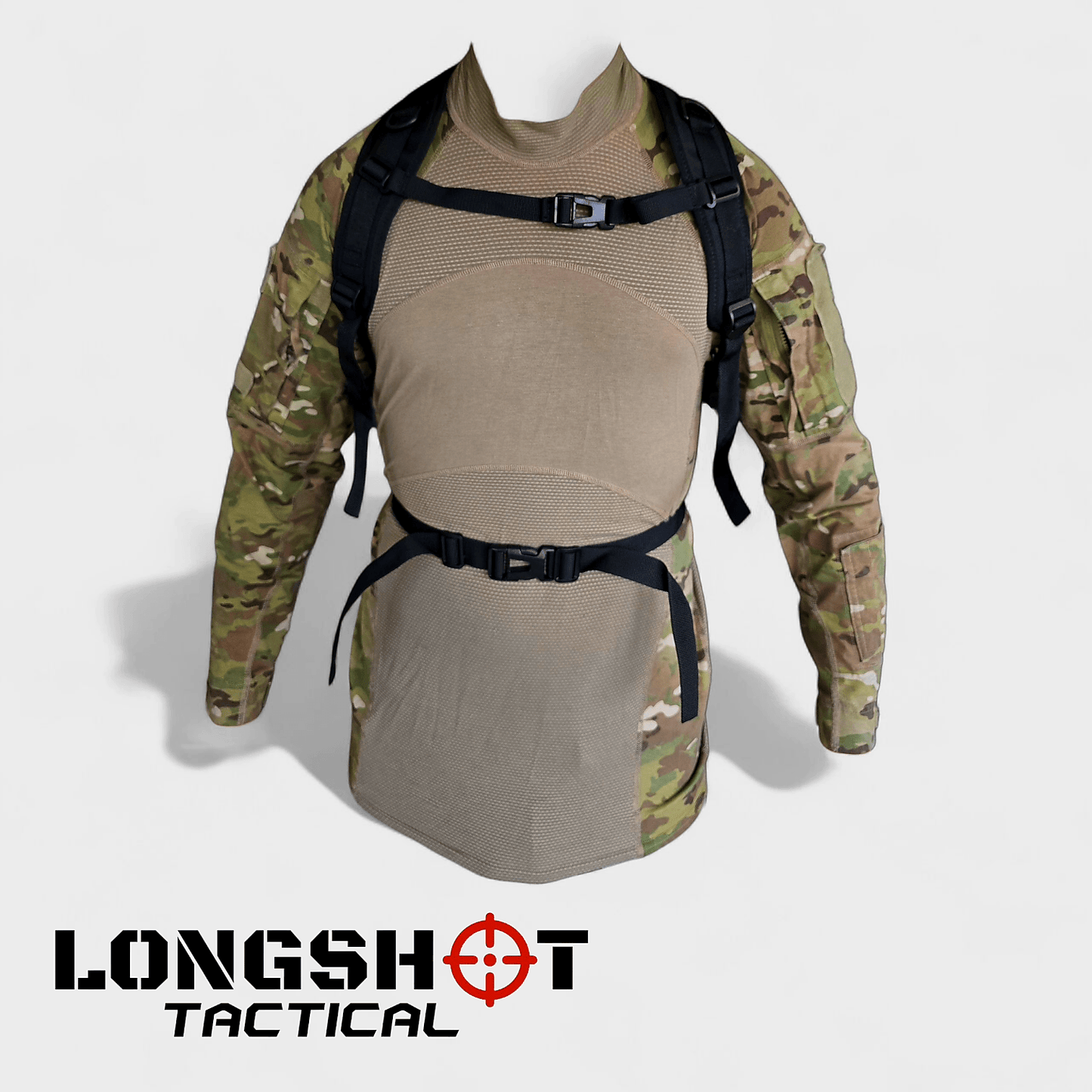 Tactical Backpack Day Pack - Black - Longshot Tactical