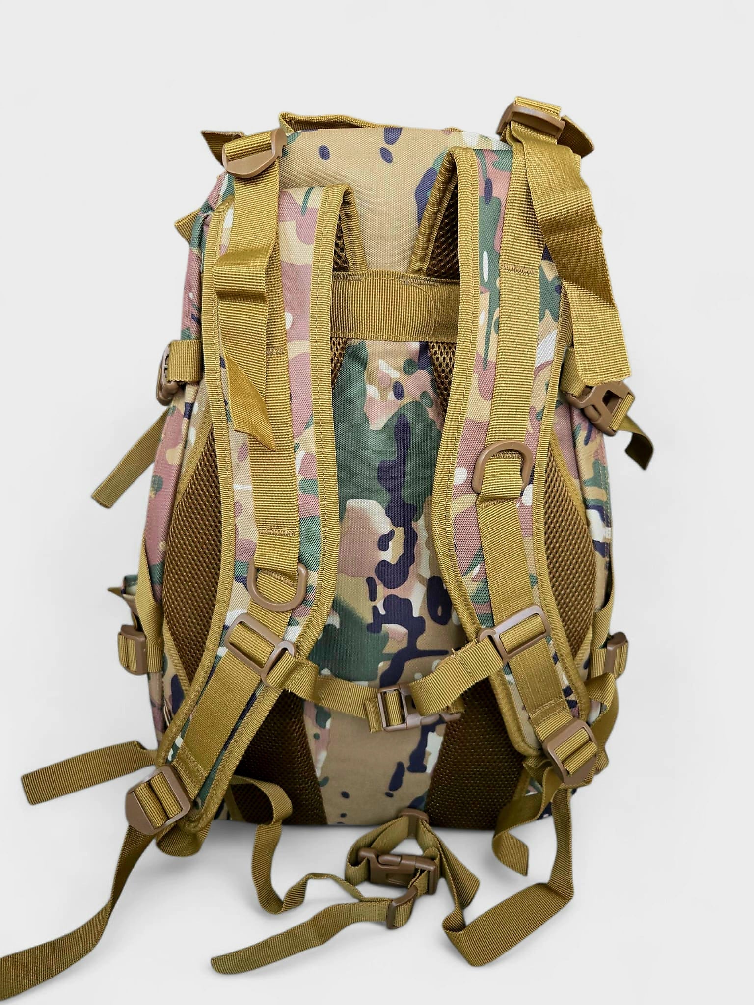 Tactical Backpack Day Pack - Camo - Longshot Tactical