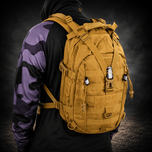 Tactical Backpack Day Pack - Coyote - Longshot Tactical