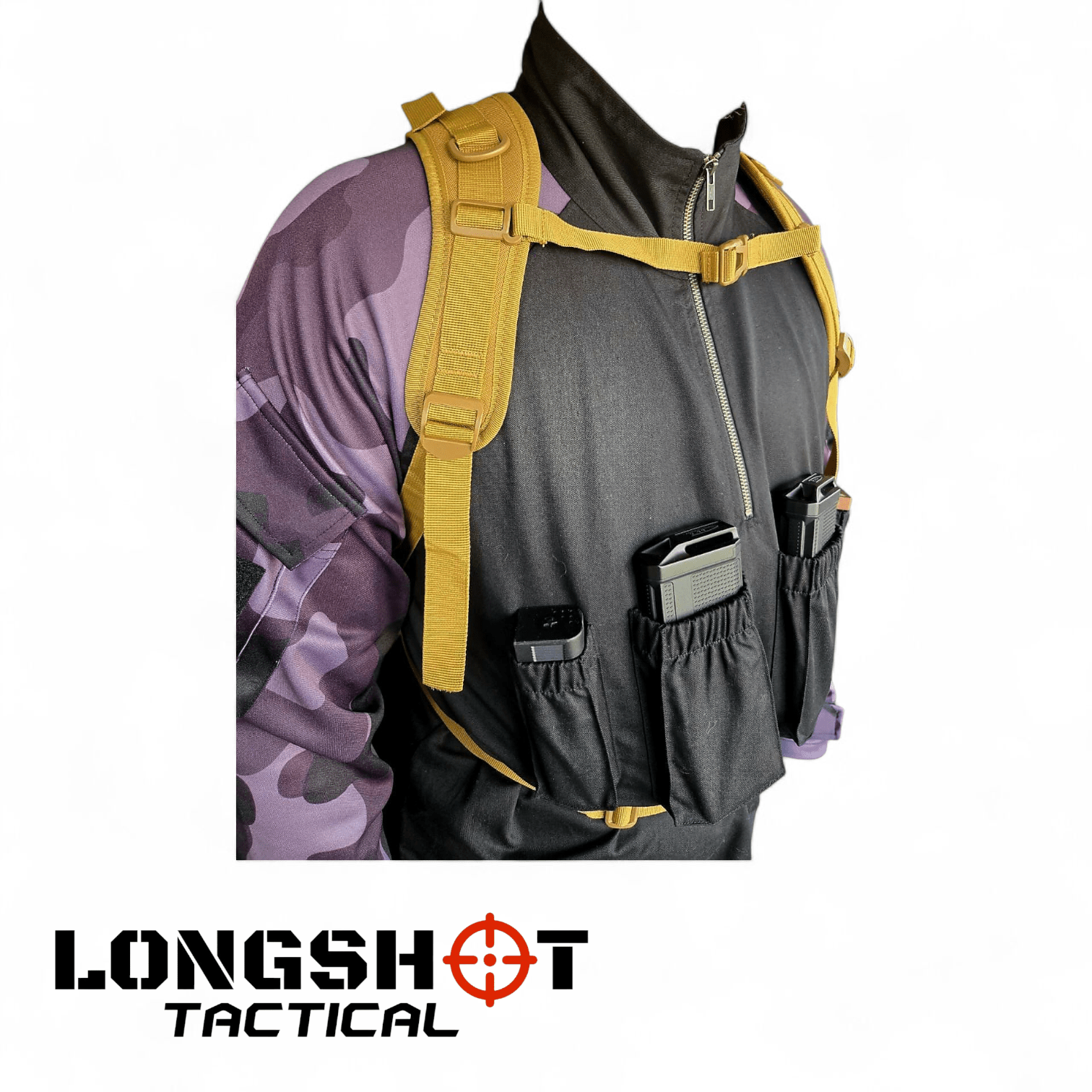 Tactical Backpack Day Pack - Coyote - Longshot Tactical