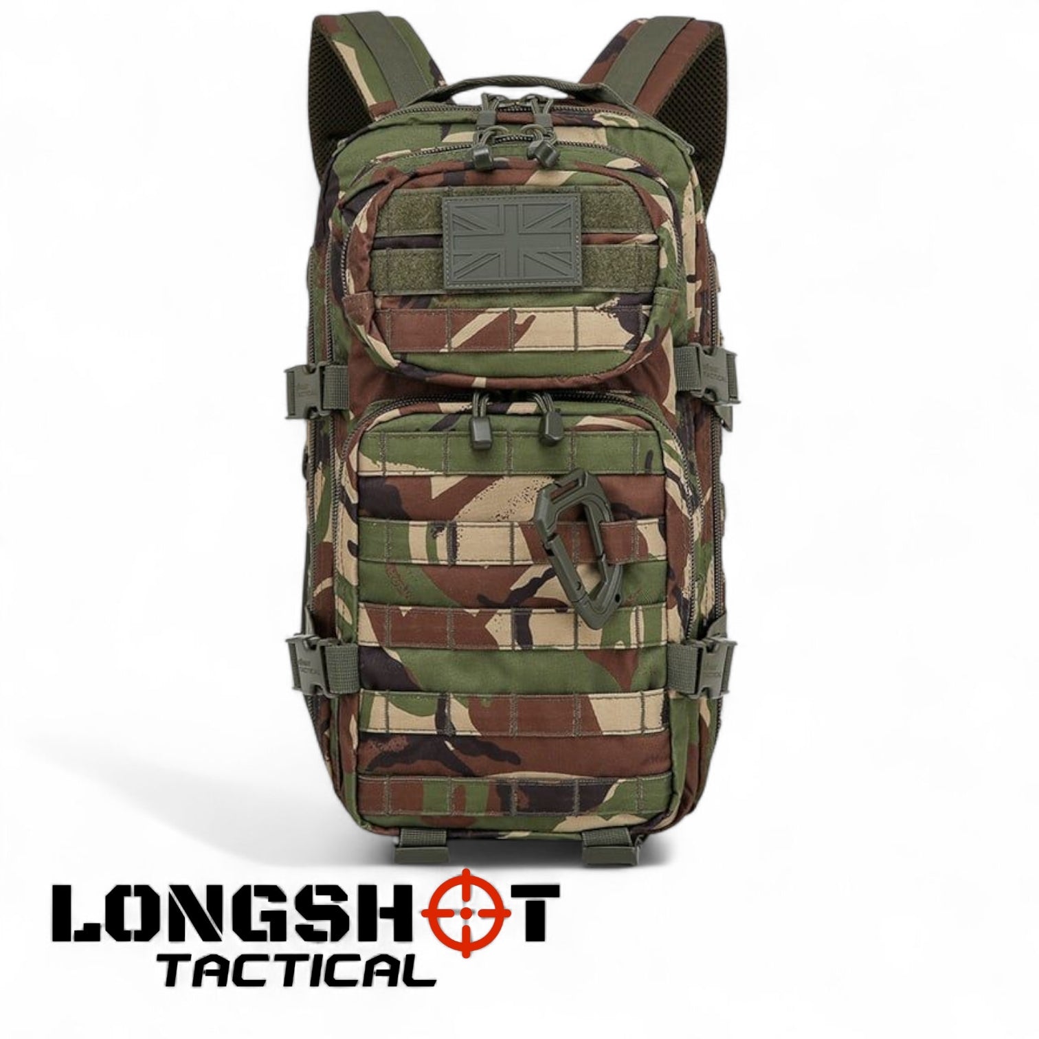 Tactical Backpack Small Molle Assault Pack 28 Litre – DPM - Longshot Tactical