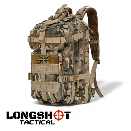 Tactical Backpack Stealth Pack – 25ltr – BTP - Longshot Tactical