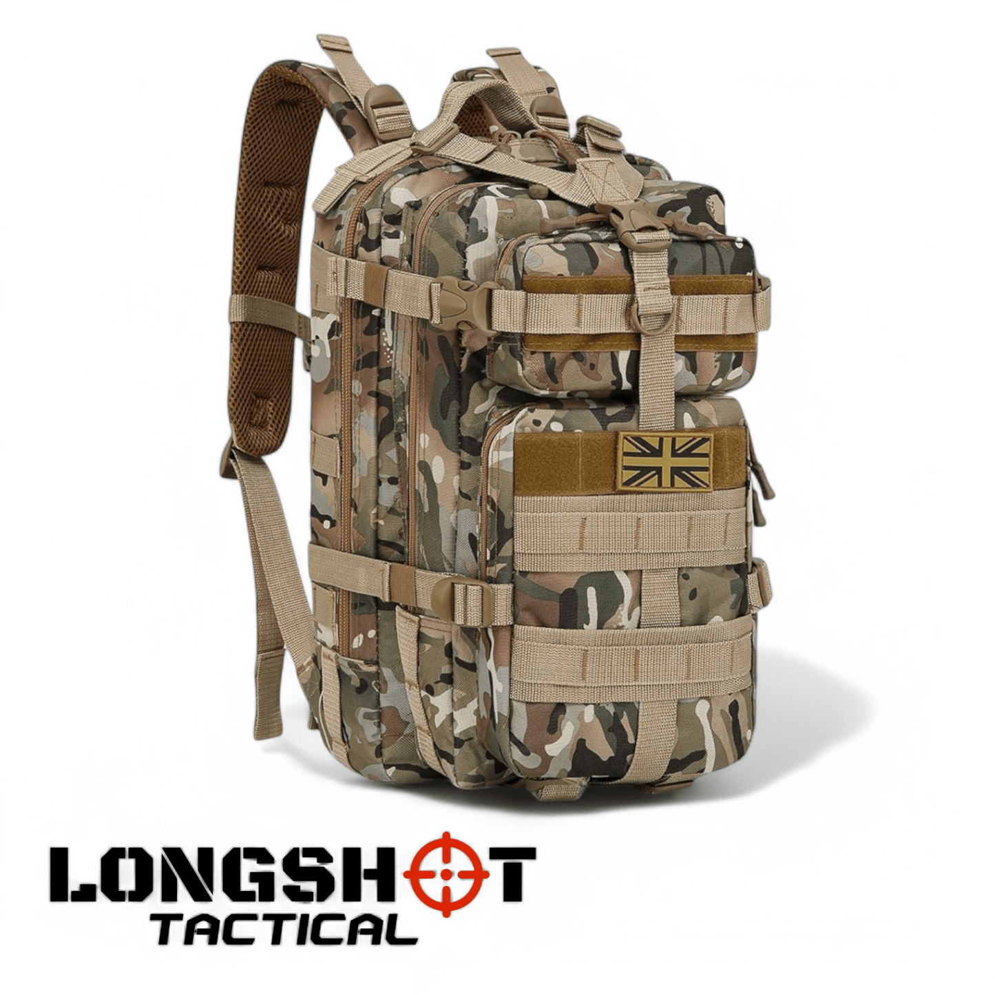 Tactical Backpack Stealth Pack – 25ltr – BTP - Longshot Tactical