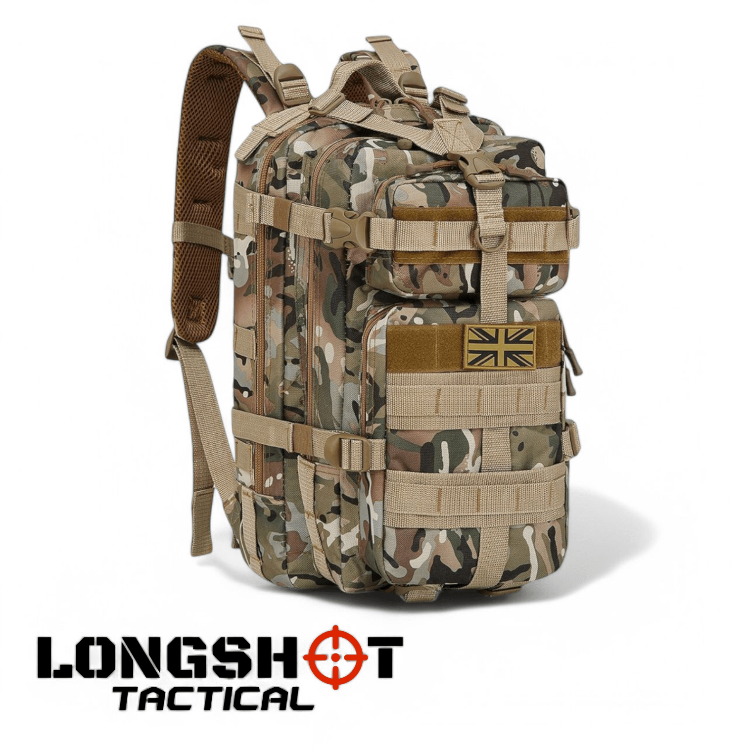 Tactical Backpack Stealth Pack – 25ltr – BTP - Longshot Tactical