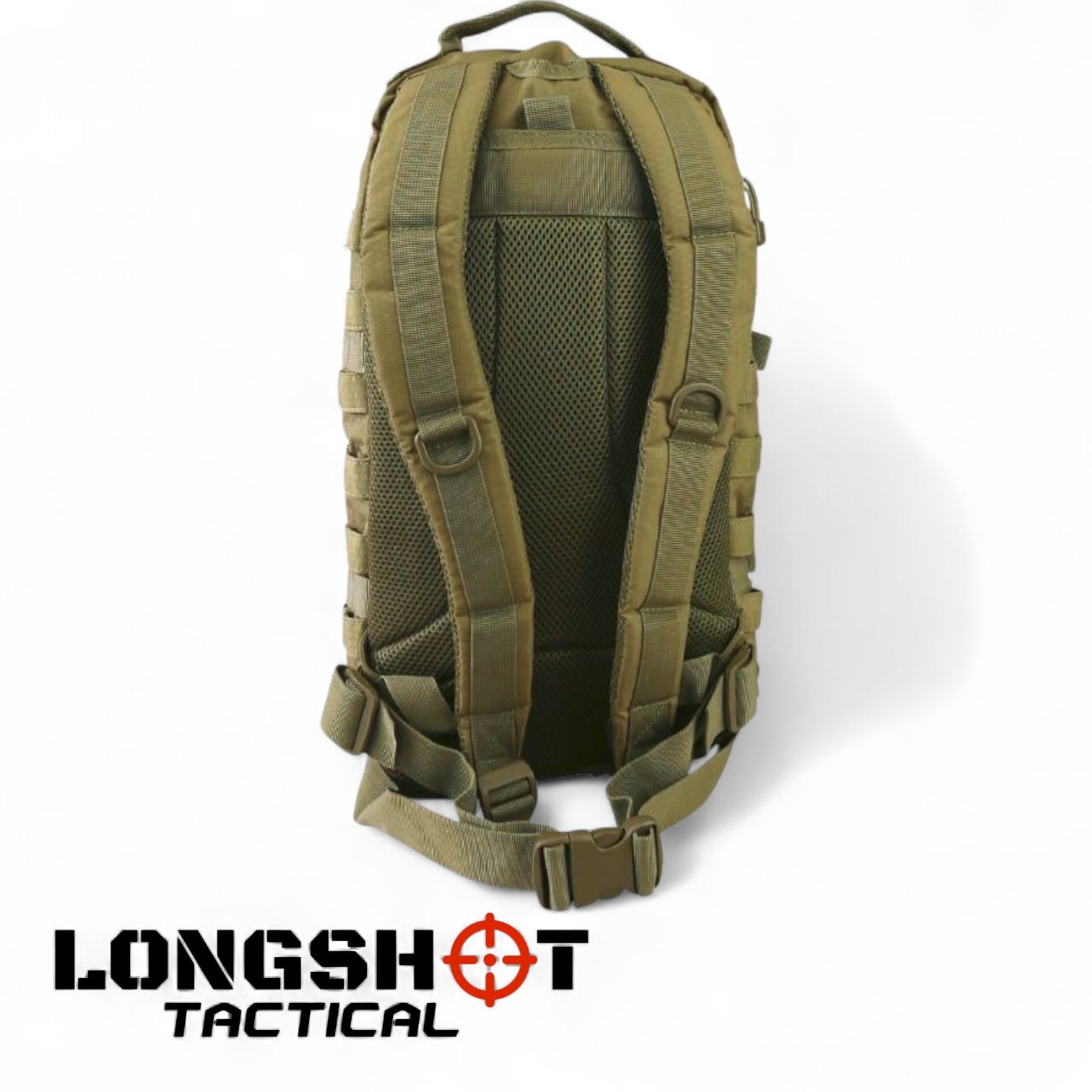 Tactical Backpack – Stop Small Molle Assault Pack – Coyote - Longshot Tactical