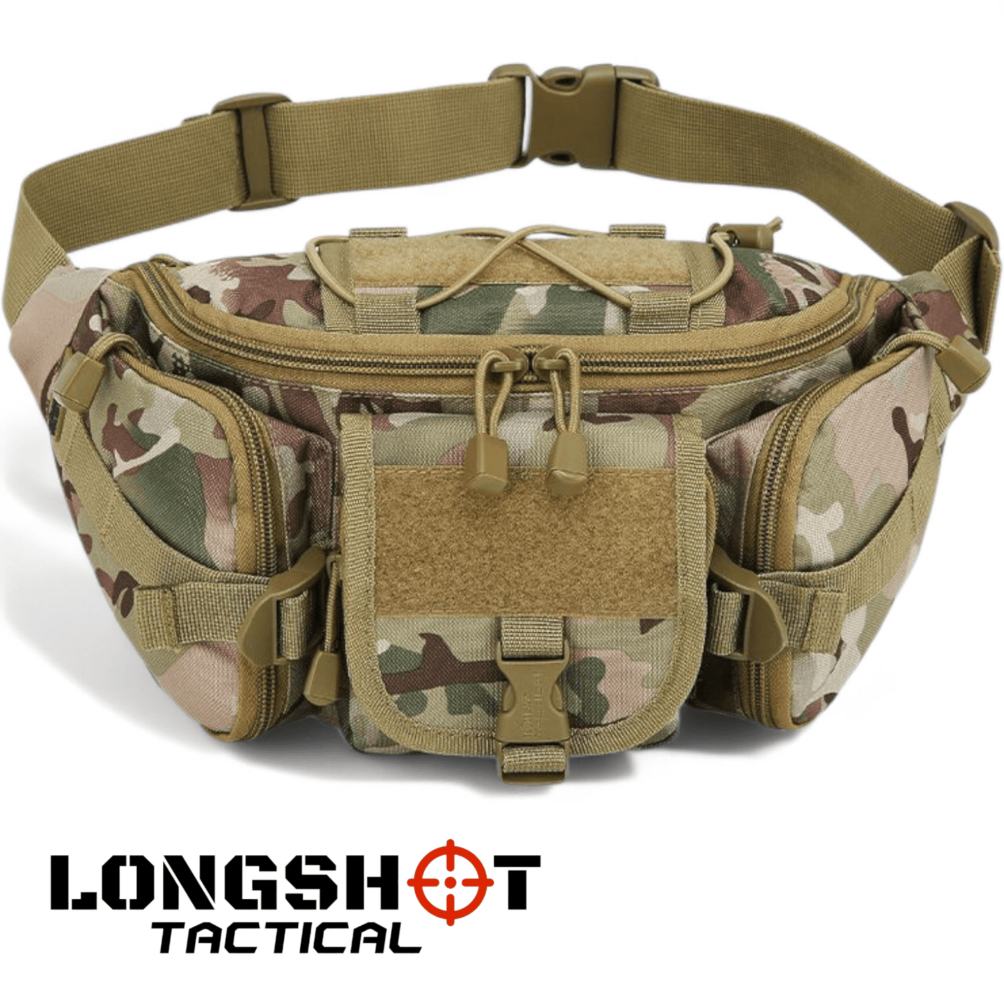 Tactical Utility Waist Pack - BTP Camo - Longshot Tactical
