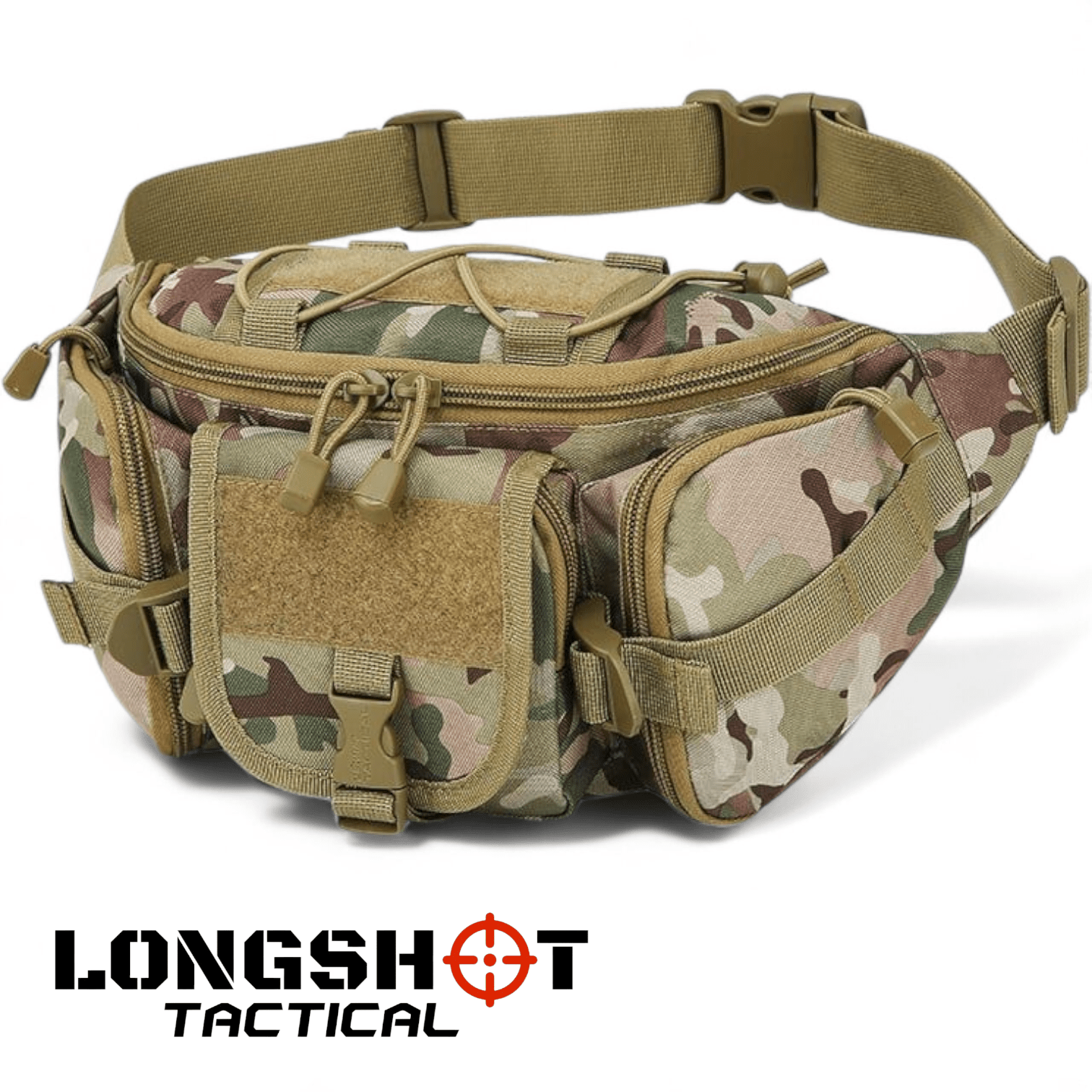 Tactical Utility Waist Pack - BTP Camo - Longshot Tactical