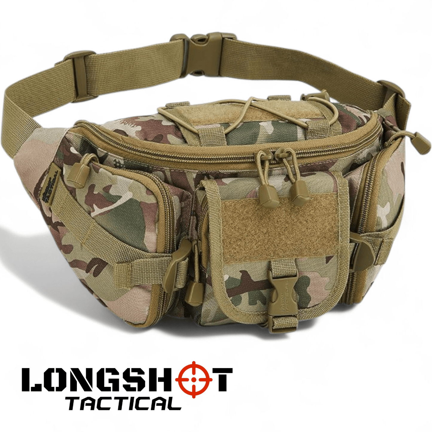 Tactical Utility Waist Pack - BTP Camo - Longshot Tactical