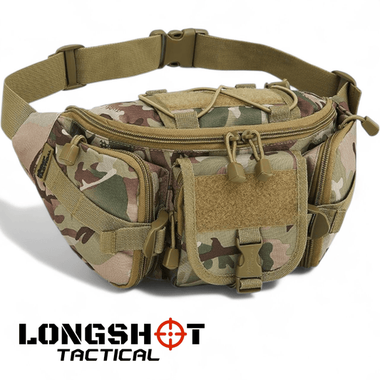 Tactical Utility Waist Pack - BTP Camo - Longshot Tactical