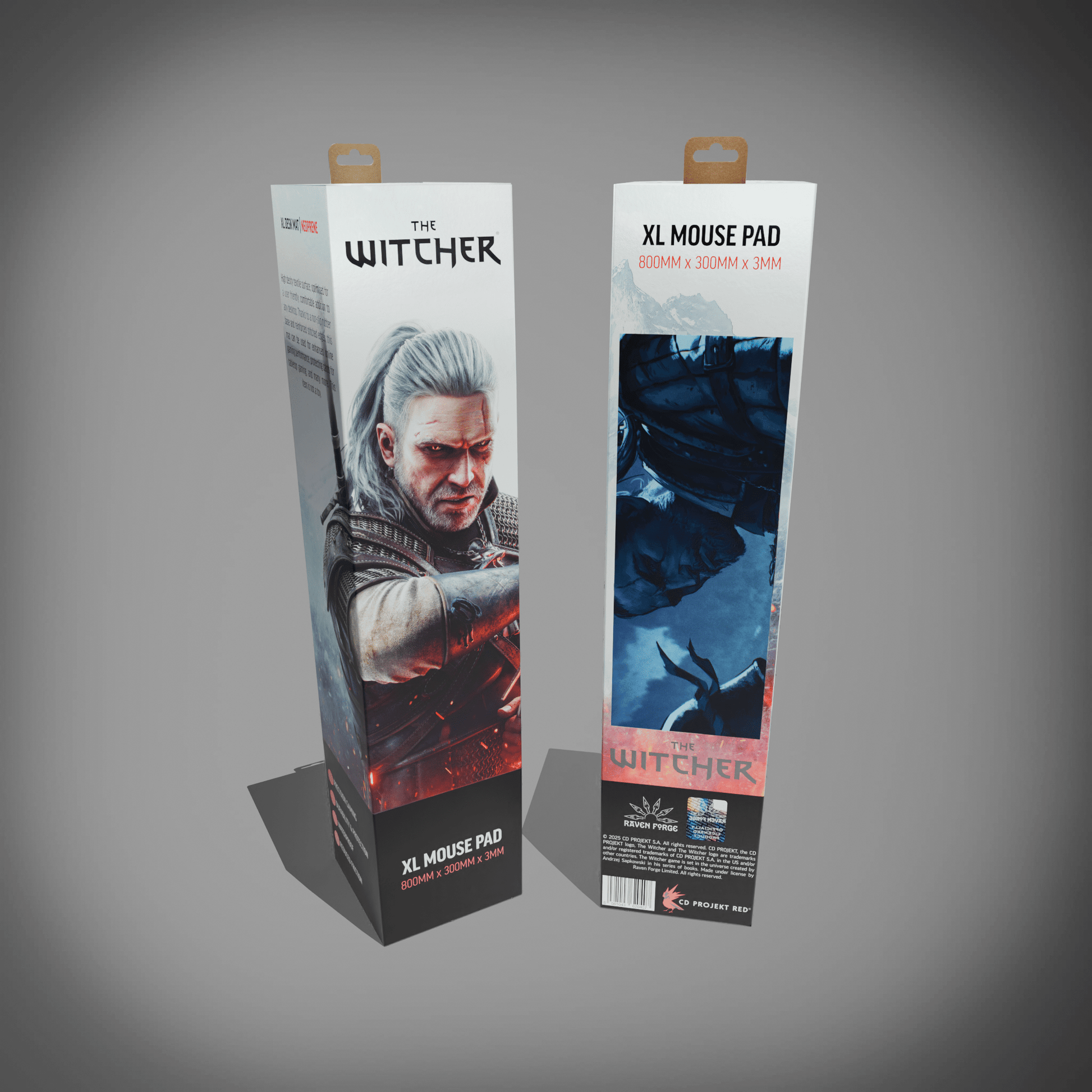The Witcher™ Desk Mat - Geralt of Rivia - Longshot Tactical