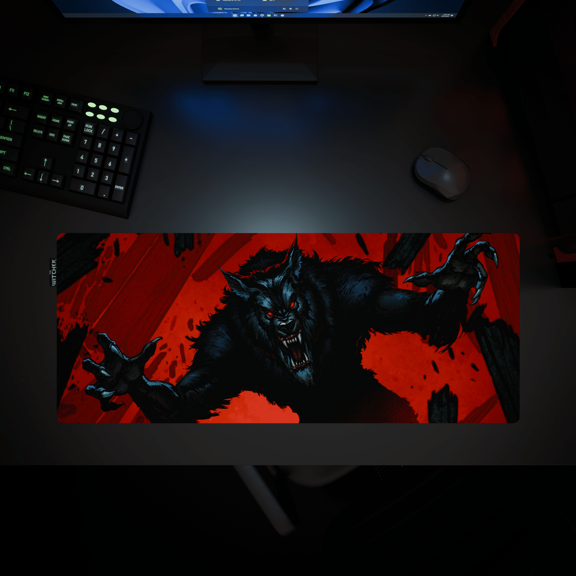 The Witcher™ Desk Mat - Werewolf - Longshot Tactical