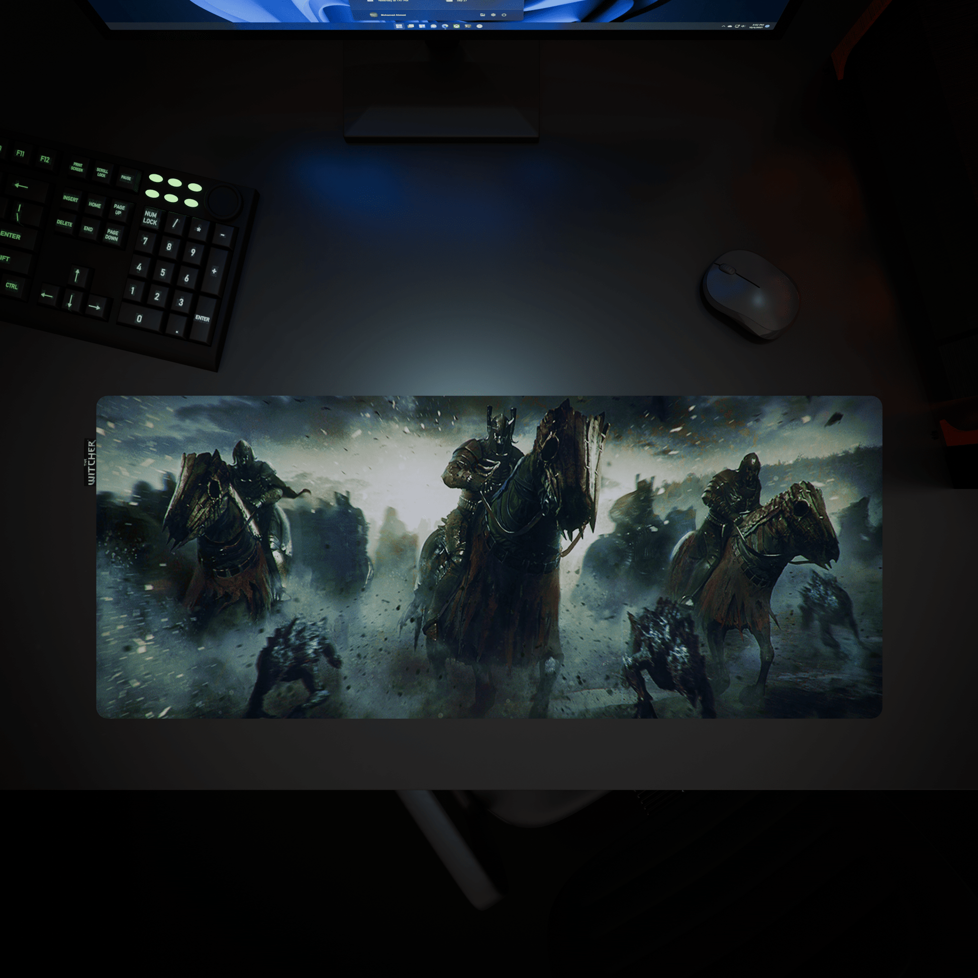 The Witcher™ Desk Mat - Wild Hunt Riders - Longshot Tactical