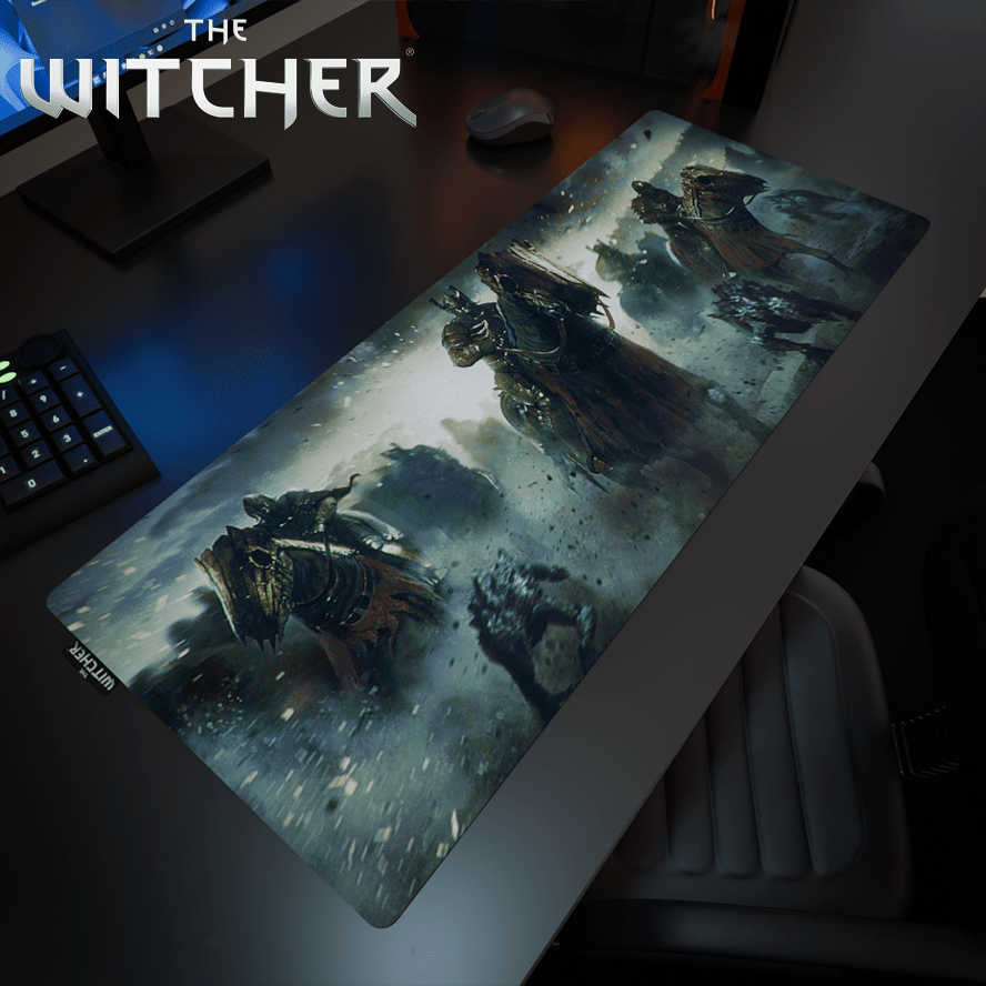 The Witcher™ Desk Mat - Wild Hunt Riders - Longshot Tactical