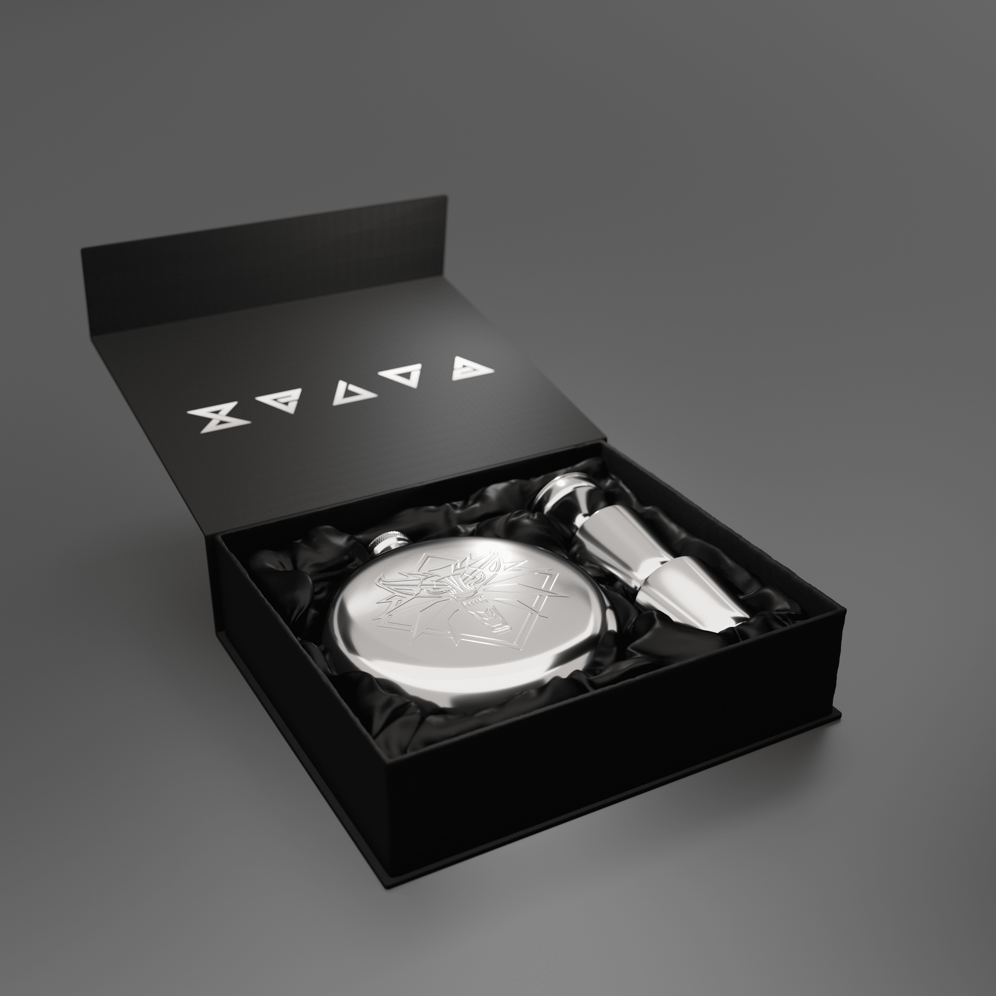The Witcher Hip Flask Gift Set - Longshot Tactical