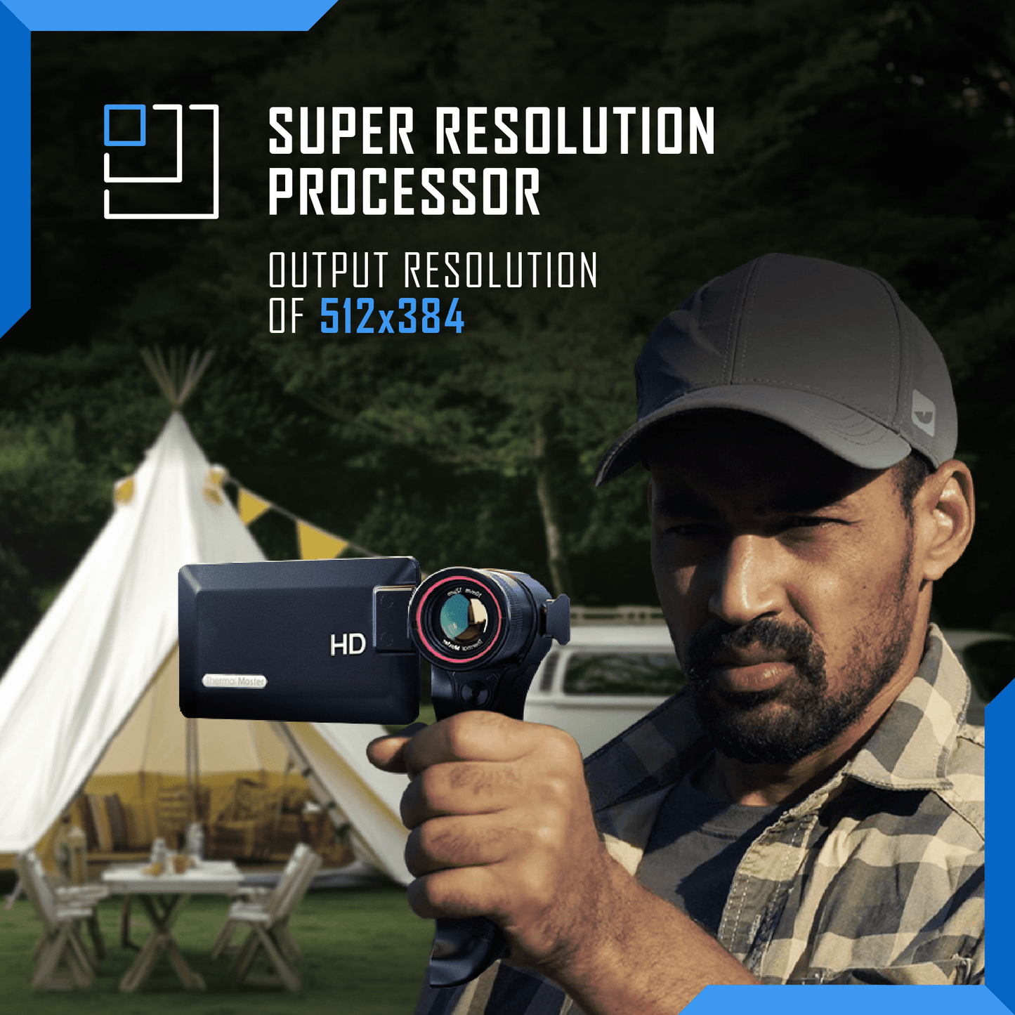 Thermal Master DV2 Thermal Camera Touchscreen - Longshot Tactical