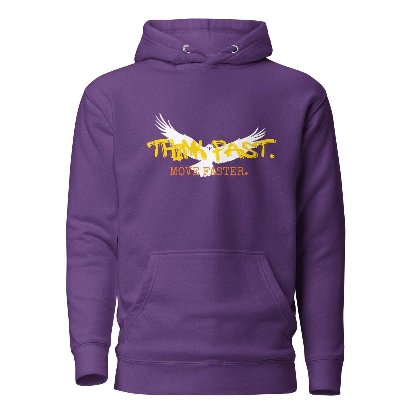 Think Fast Move Faster Falcon Unisex Hoodie - Longshot Tactical