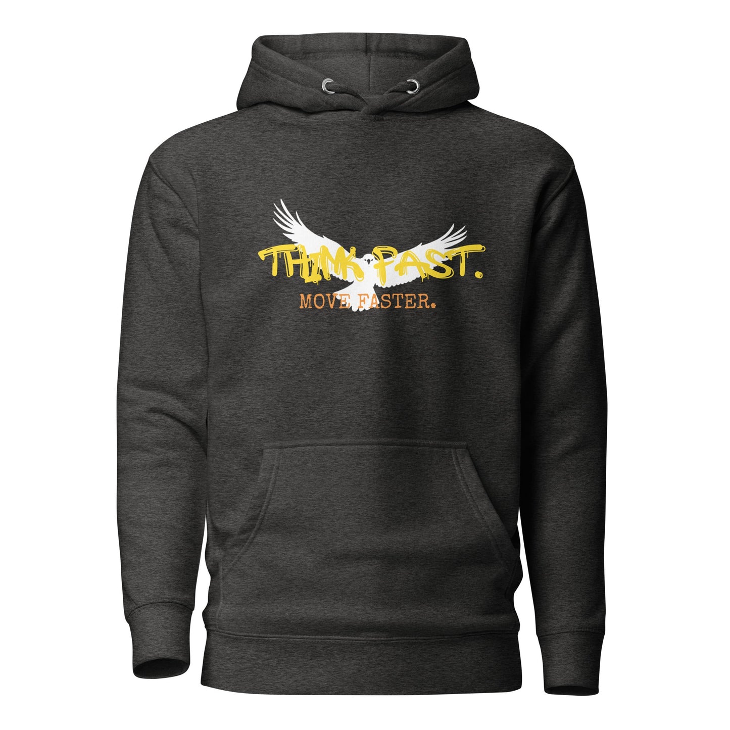 Think Fast Move Faster Falcon Unisex Hoodie - Longshot Tactical