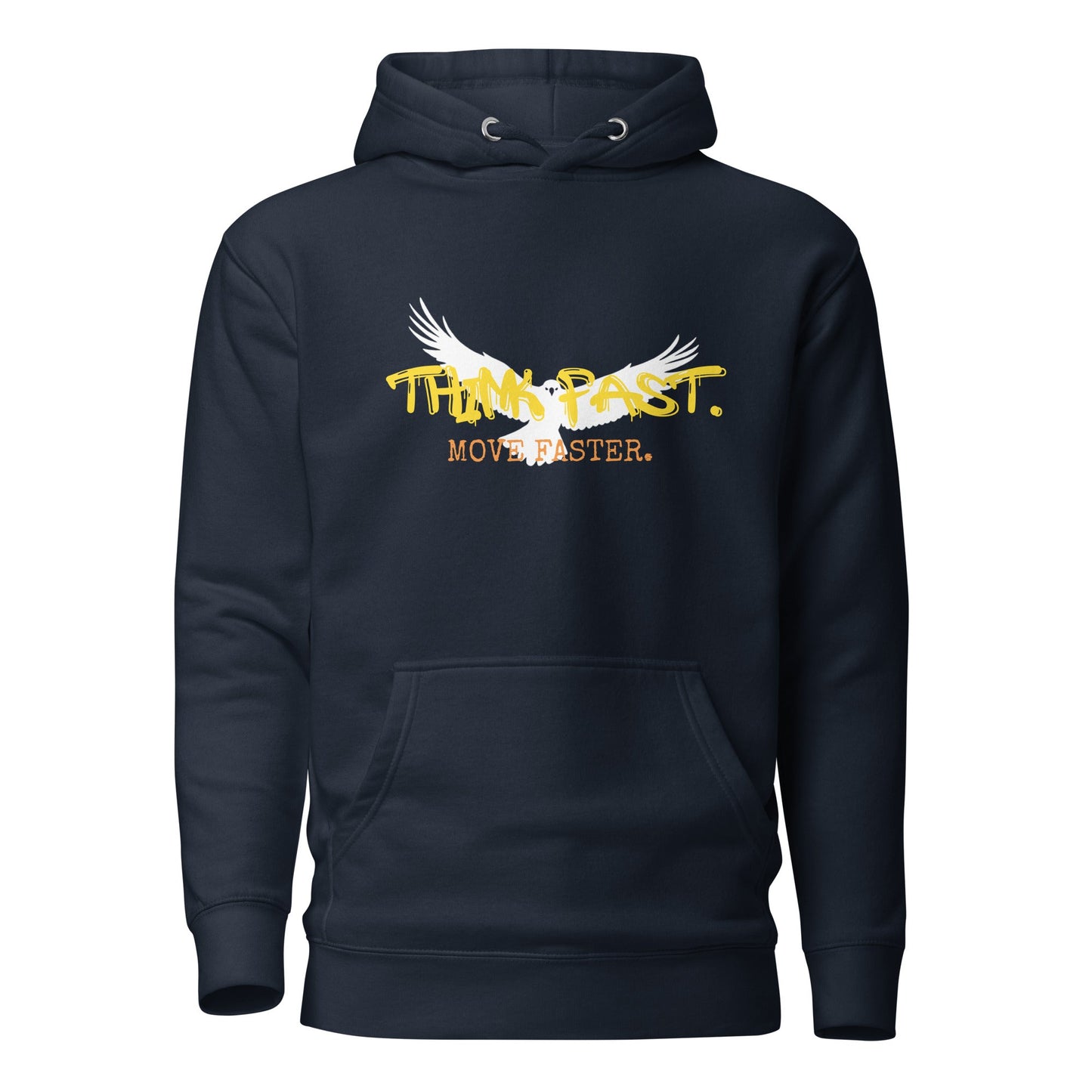 Think Fast Move Faster Falcon Unisex Hoodie - Longshot Tactical