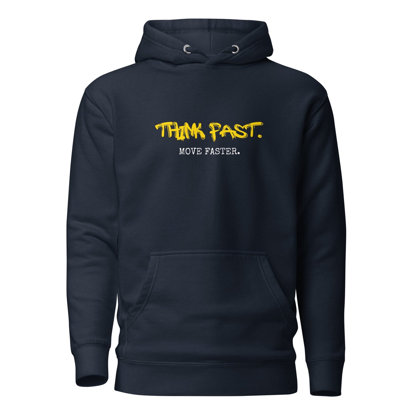 Think Fast Move Faster Mens Hoodie - Various Colours - Longshot Tactical
