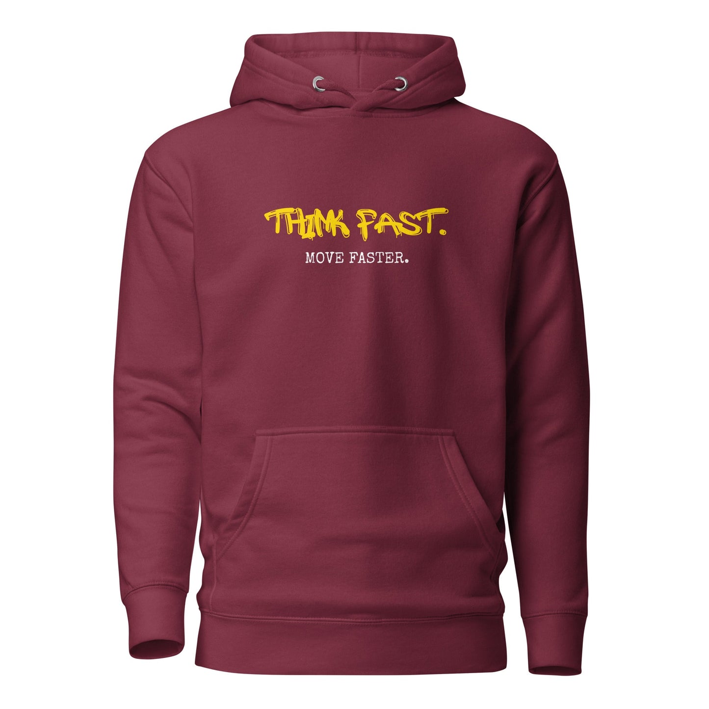 Think Fast Move Faster Mens Hoodie - Various Colours - Longshot Tactical