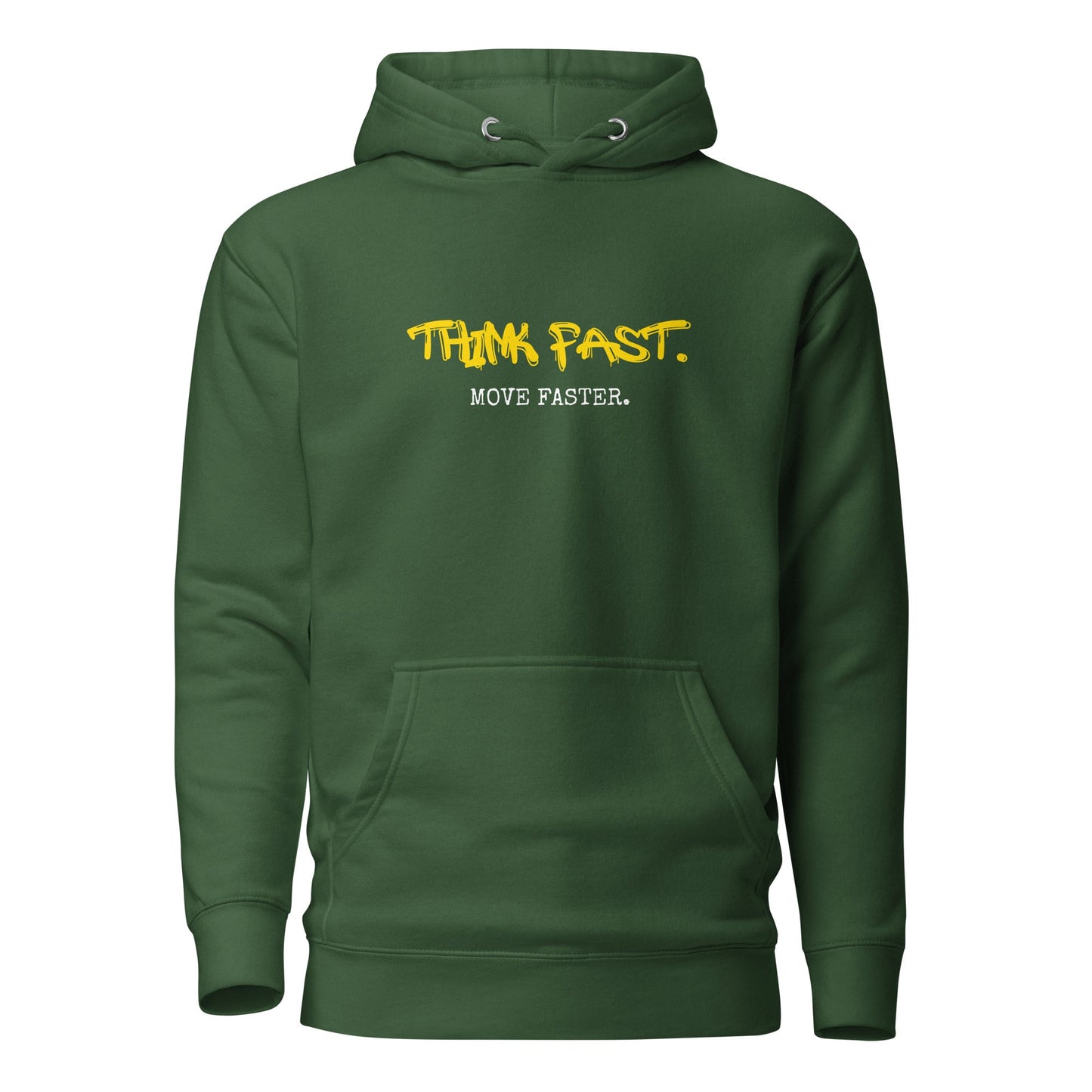 Think Fast Move Faster Mens Hoodie - Various Colours - Longshot Tactical