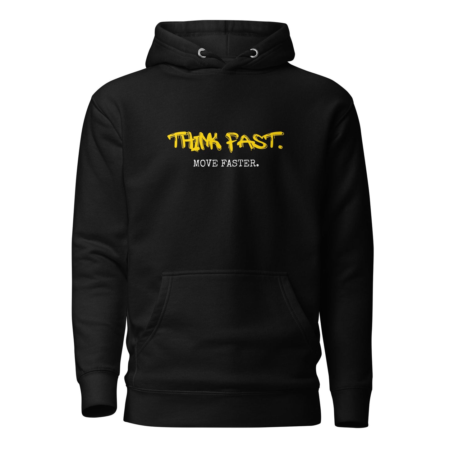 Think Fast Move Faster Mens Hoodie - Various Colours - Longshot Tactical