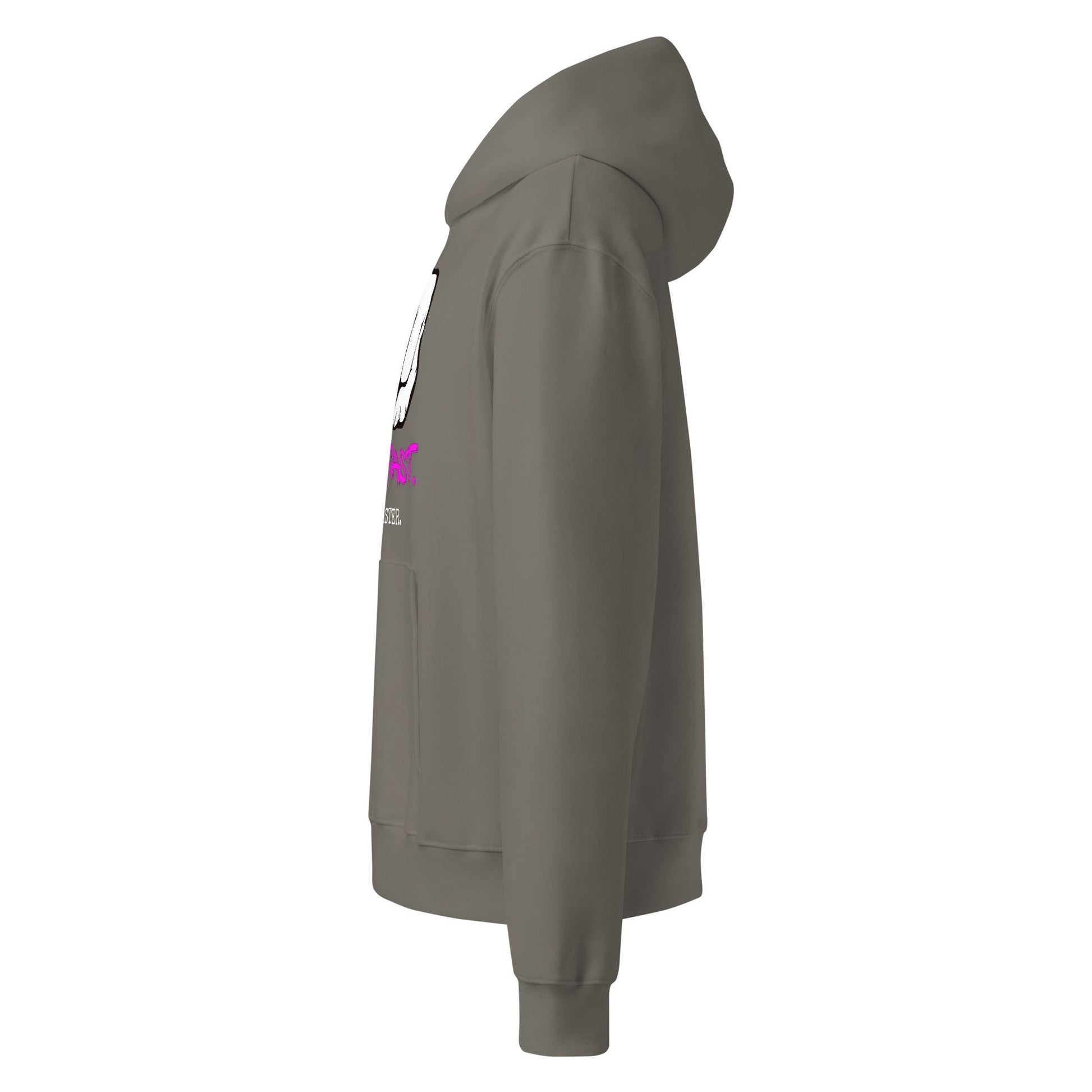 Think Fast Move Faster Oversized Heavyweight Hoodie - Longshot Tactical