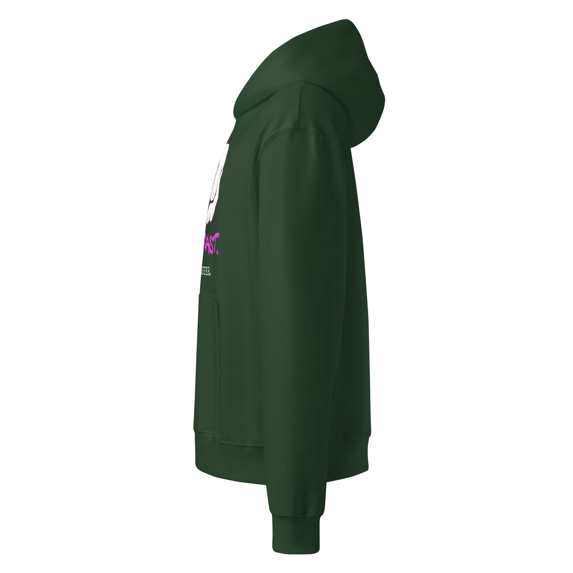 Think Fast Move Faster Oversized Heavyweight Hoodie - Longshot Tactical