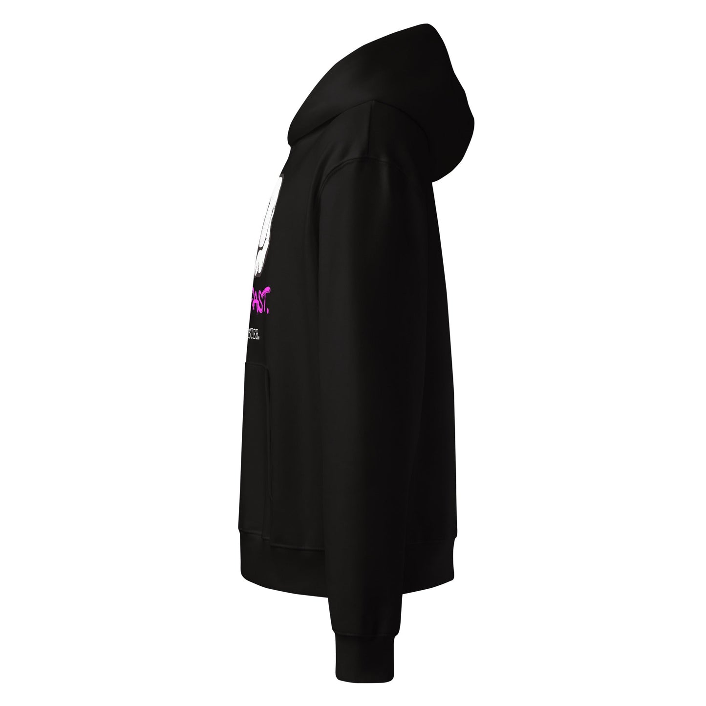 Think Fast Move Faster Oversized Heavyweight Hoodie - Longshot Tactical