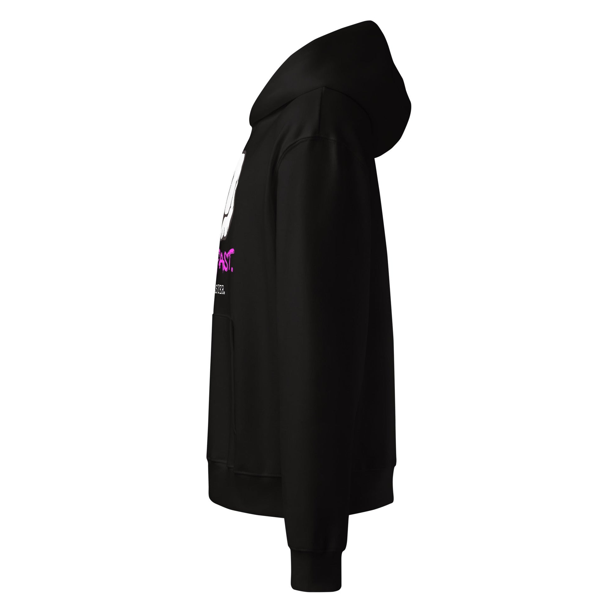 Think Fast Move Faster Oversized Heavyweight Hoodie - Longshot Tactical