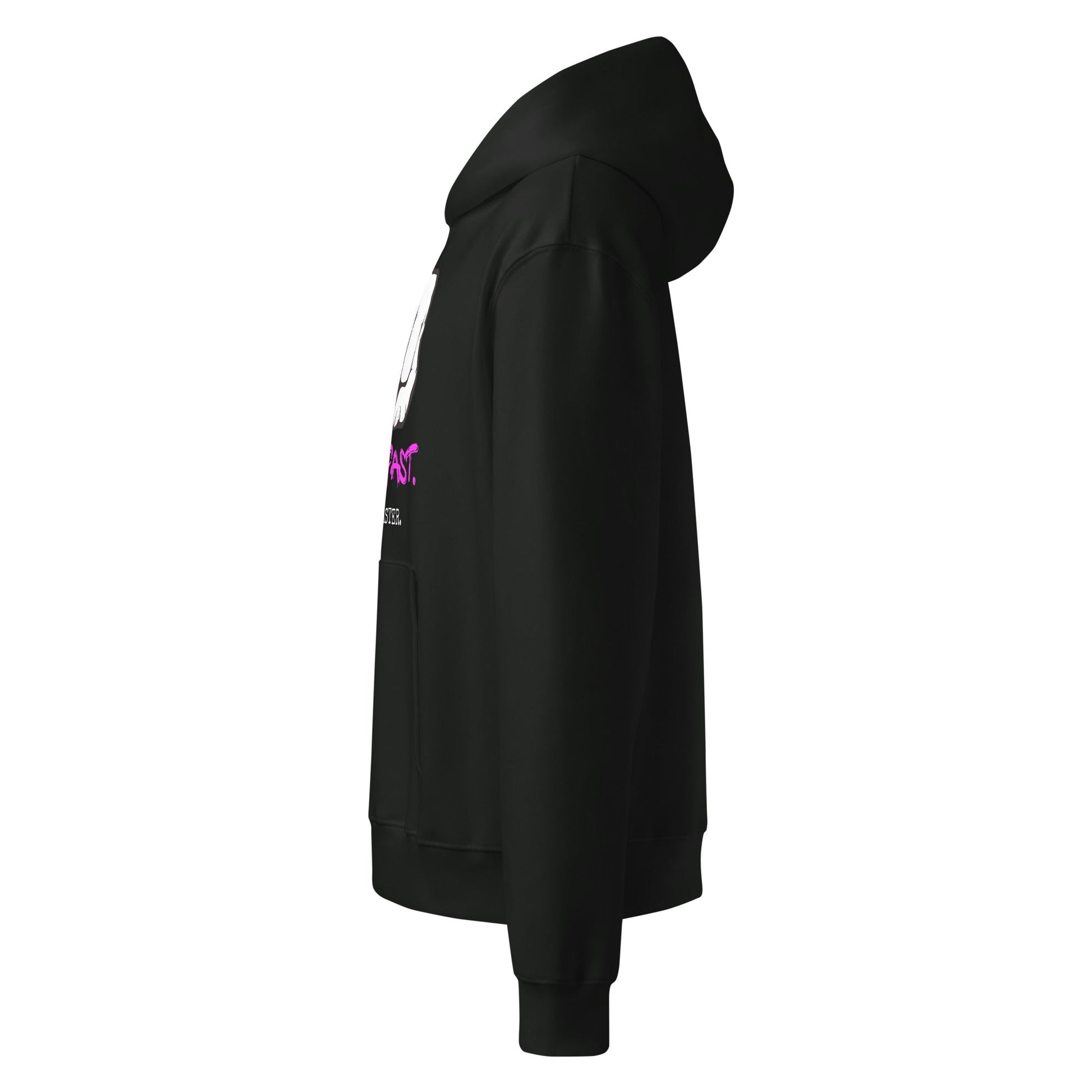 Think Fast Move Faster Oversized Heavyweight Hoodie - Longshot Tactical