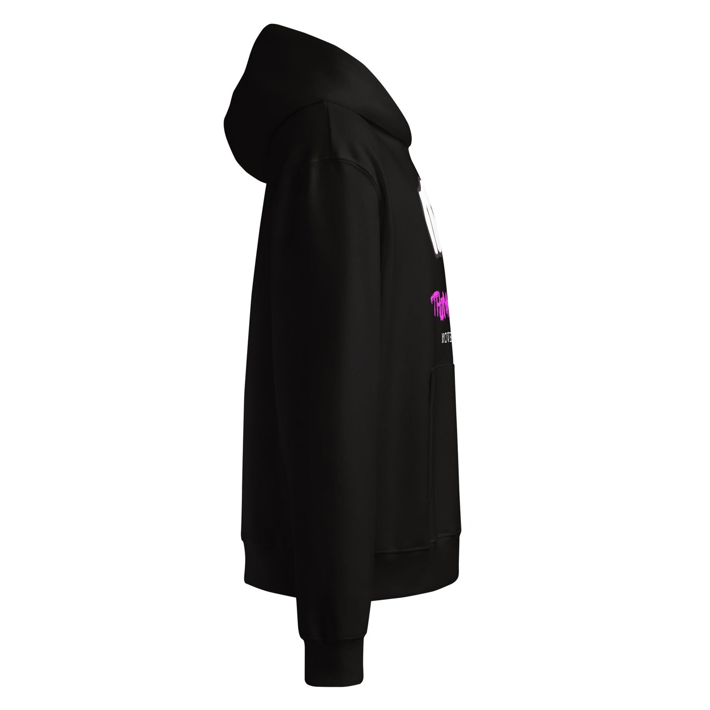 Think Fast Move Faster Oversized Heavyweight Hoodie - Longshot Tactical