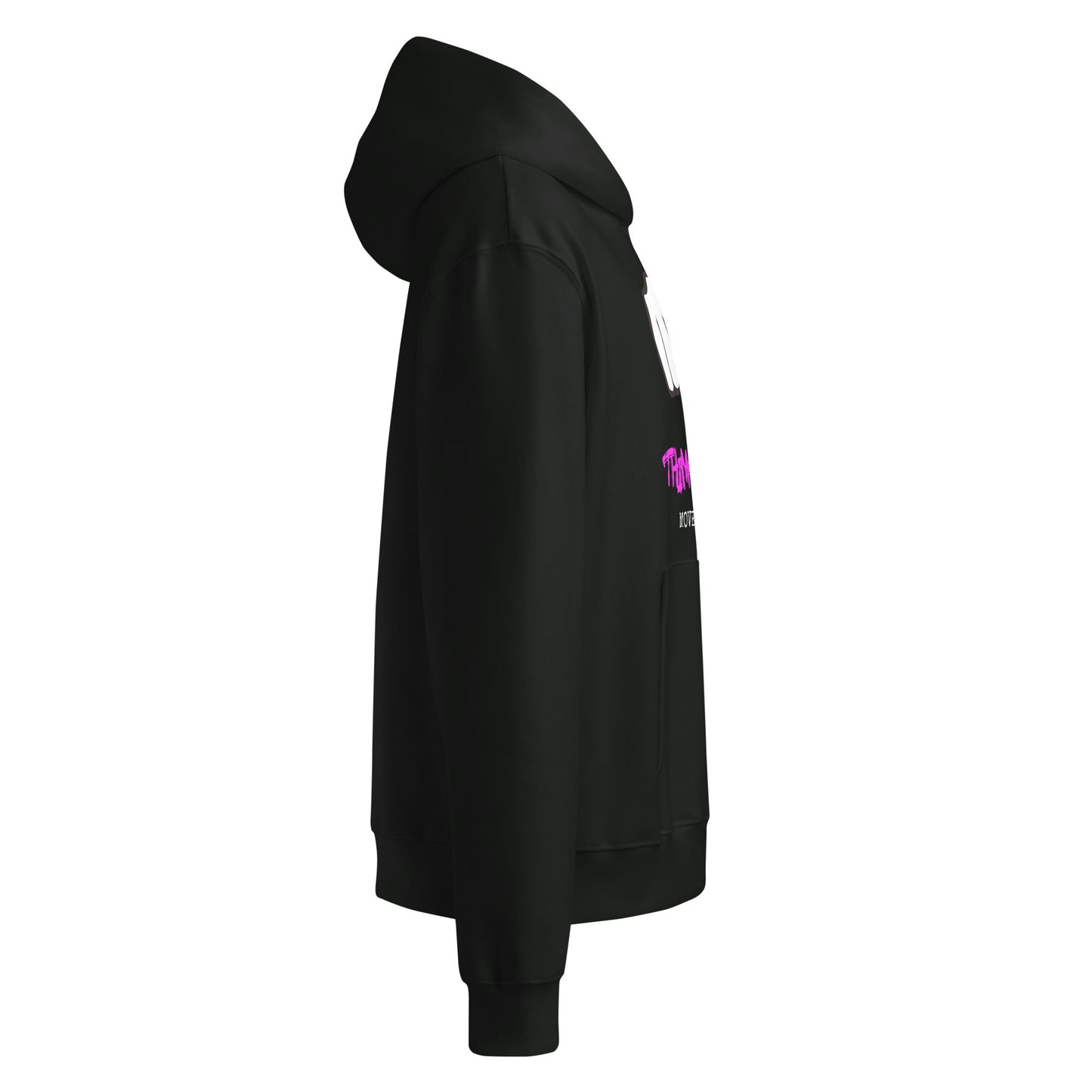 Think Fast Move Faster Oversized Heavyweight Hoodie - Longshot Tactical